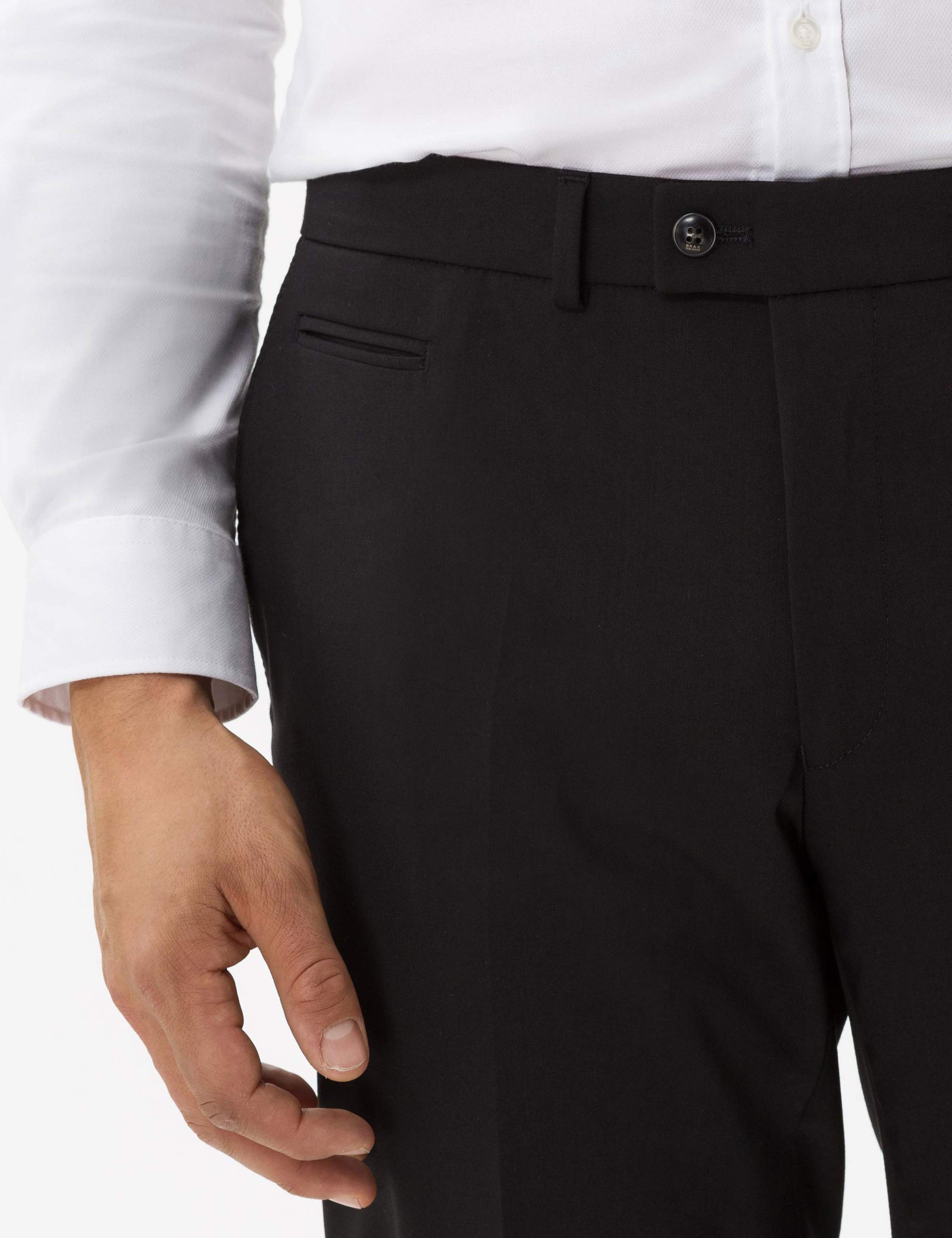 Herren Style ENRICO Schwarz Regular Fit Detail 2