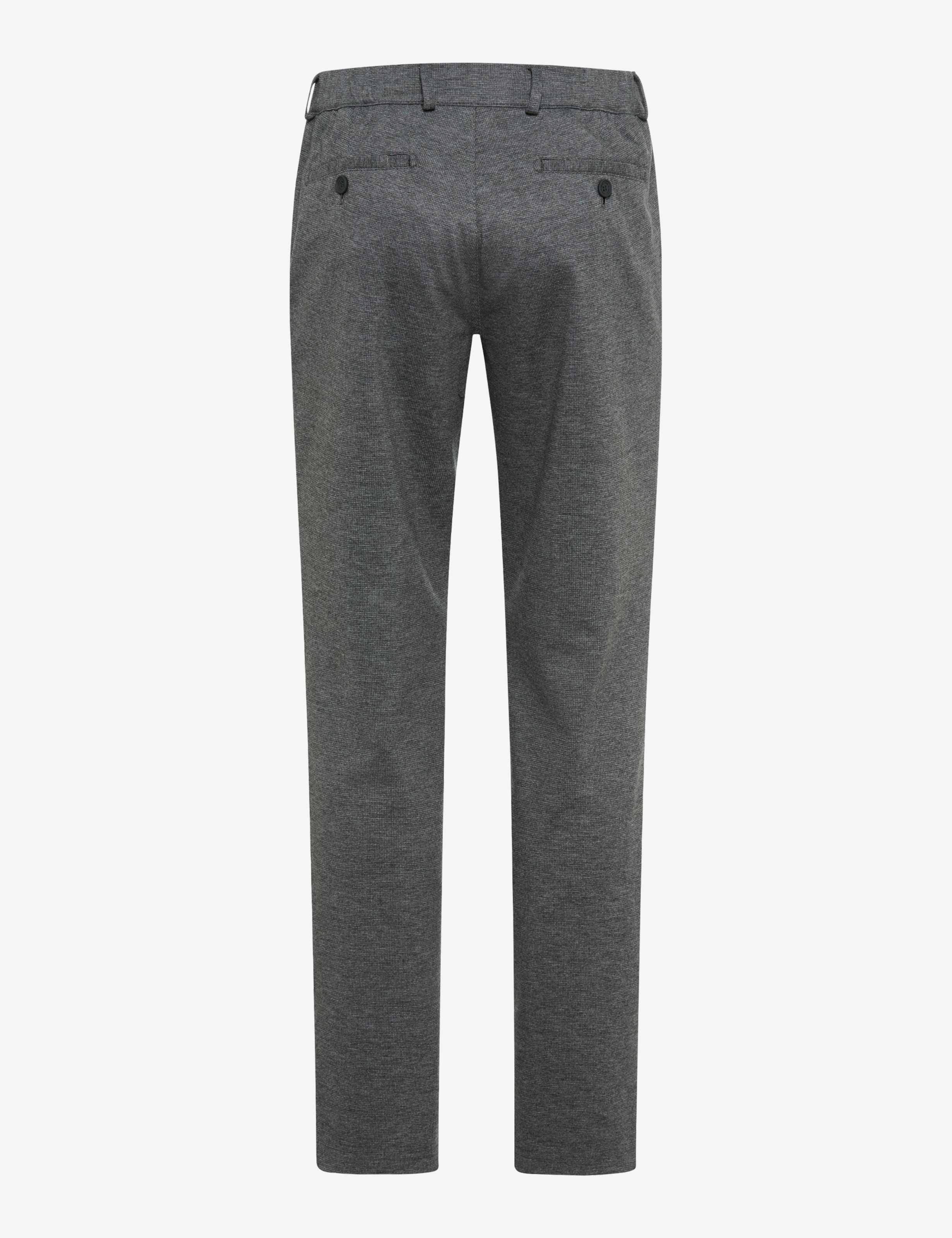 Men Style THILO Medium Gray Regular Fit Stand-alone rear view