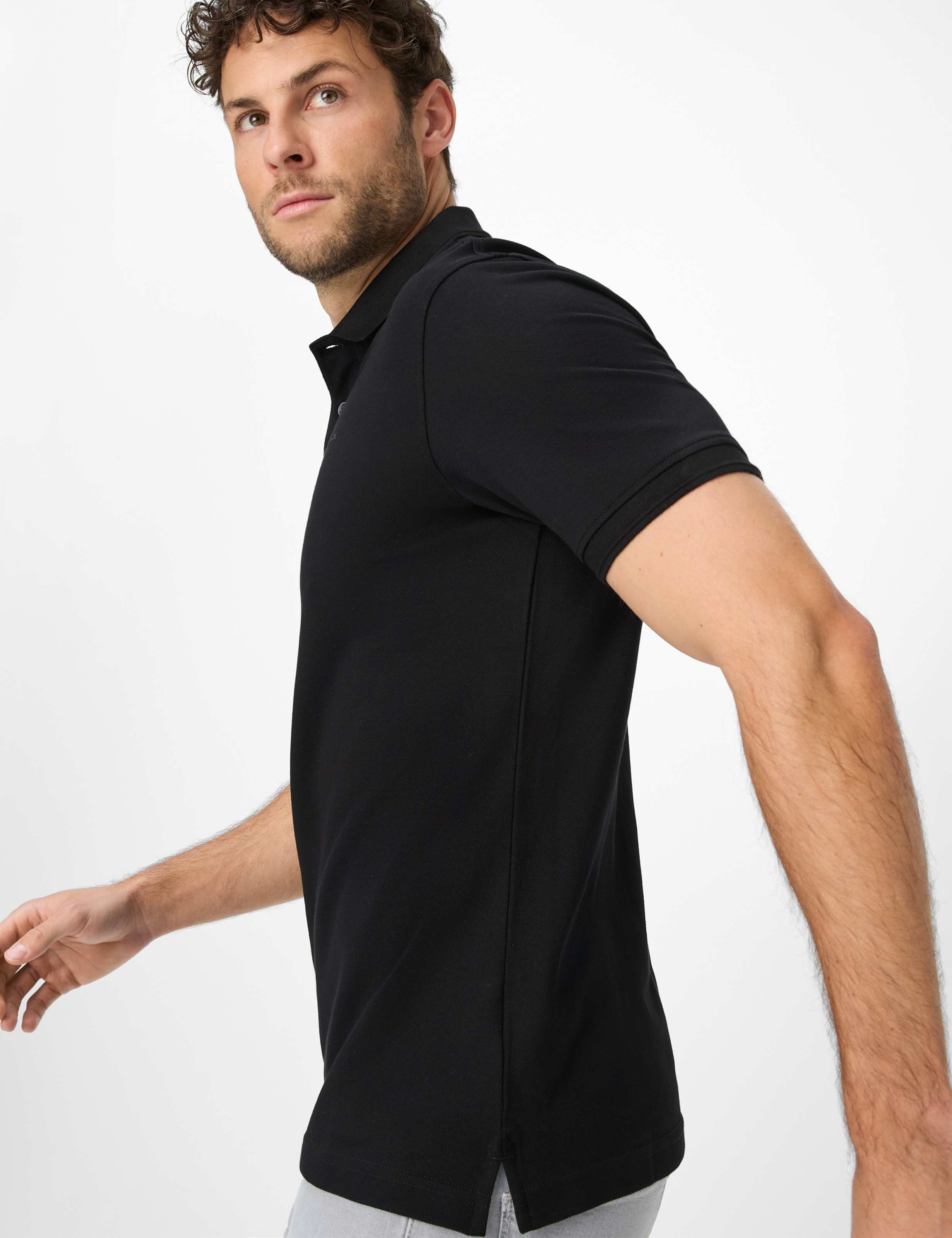 Herren Style PETE Perma Schwarz  Detail 1