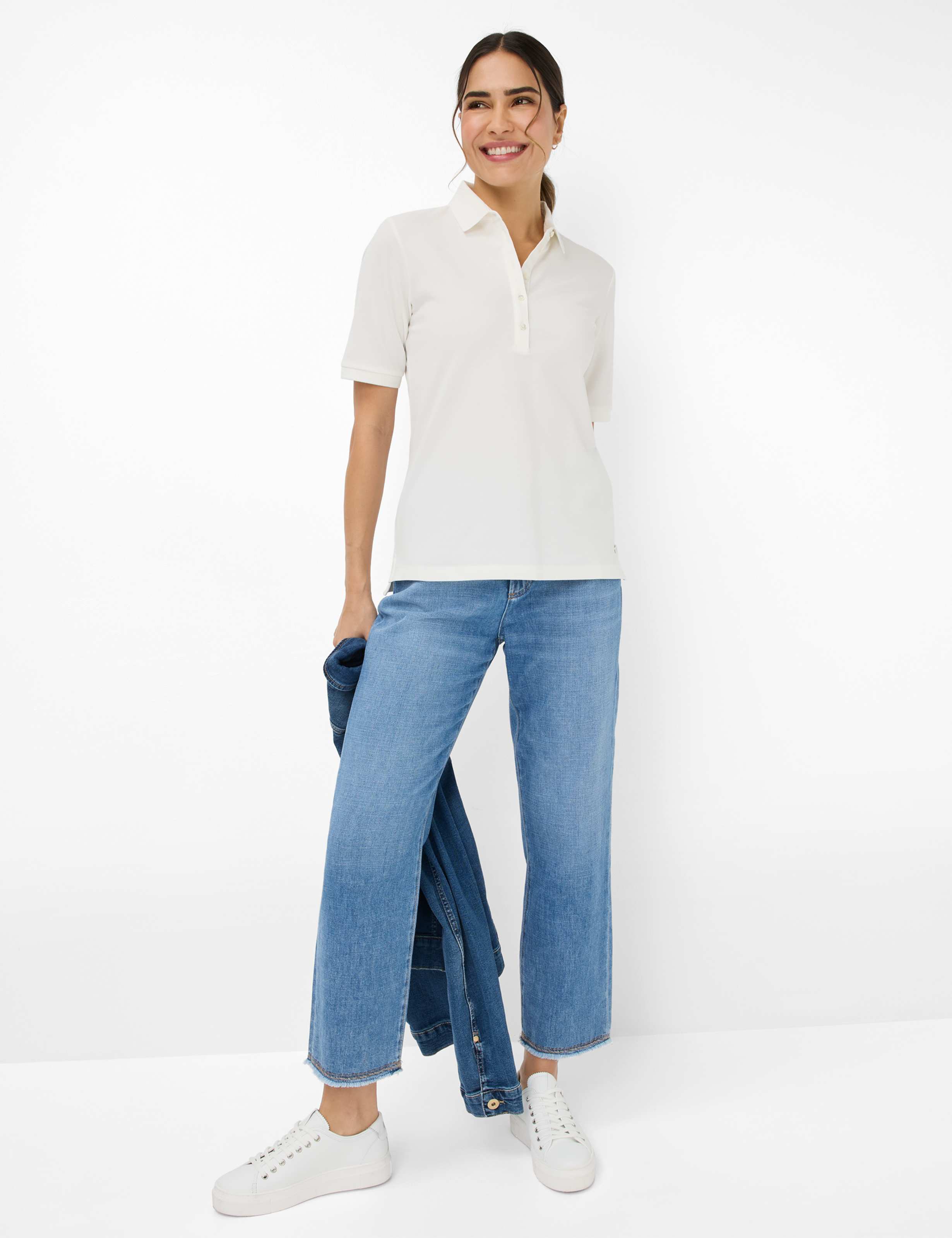 Damen Style CLEO Cremeweiß  Model Outfit