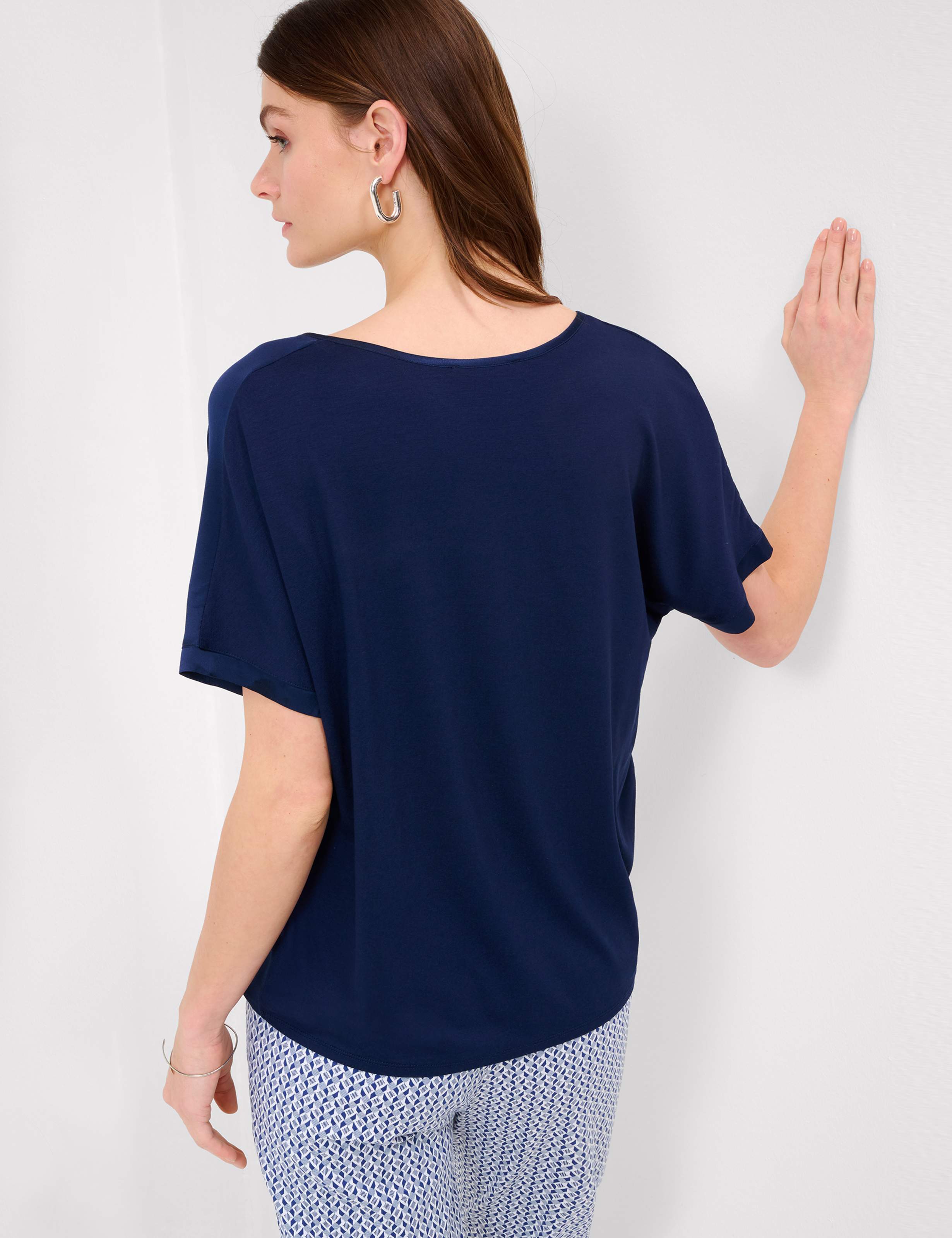 Women Style CAELEN indigo  Model back