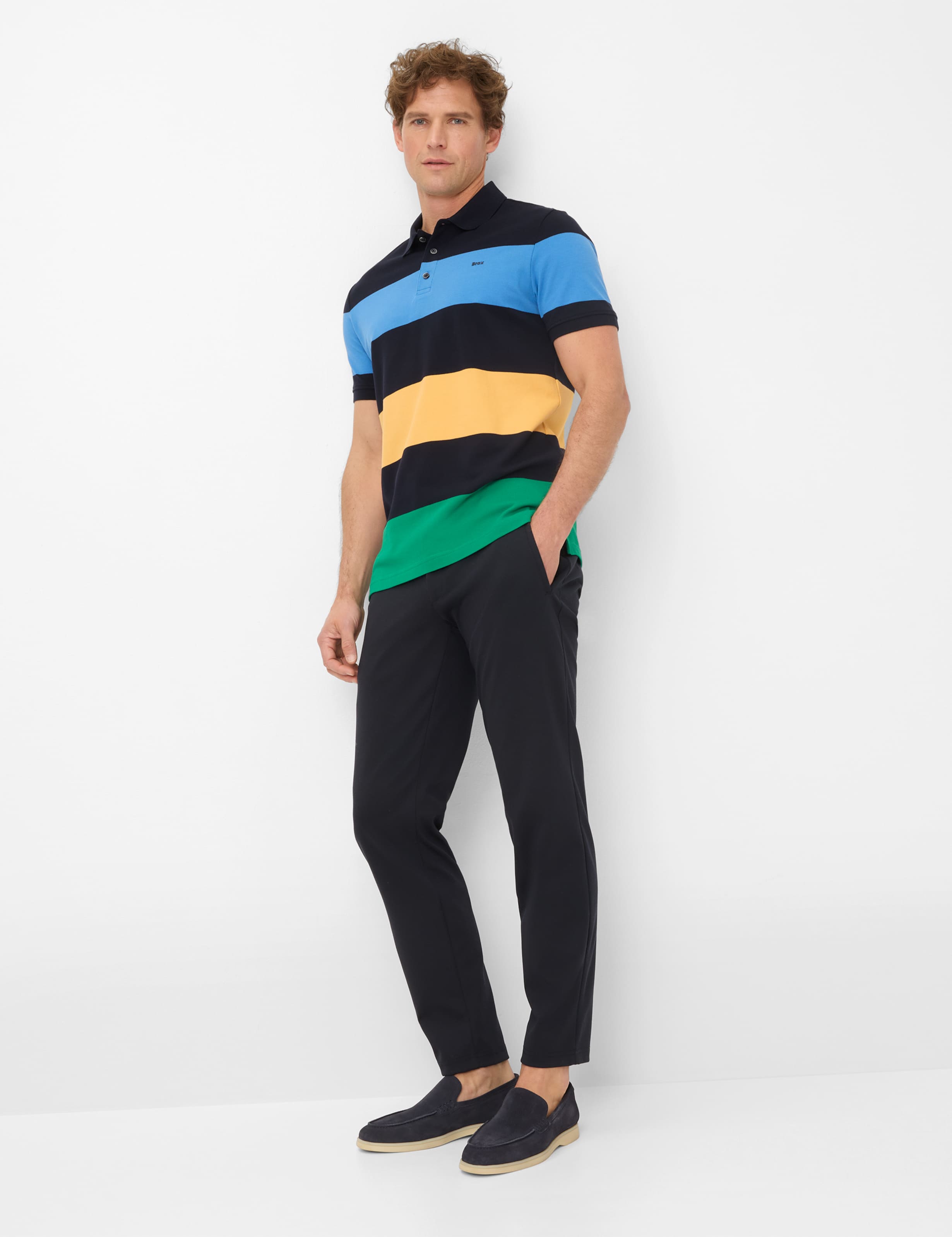 Homme Style PIO Bleu  Tenue du mannequin