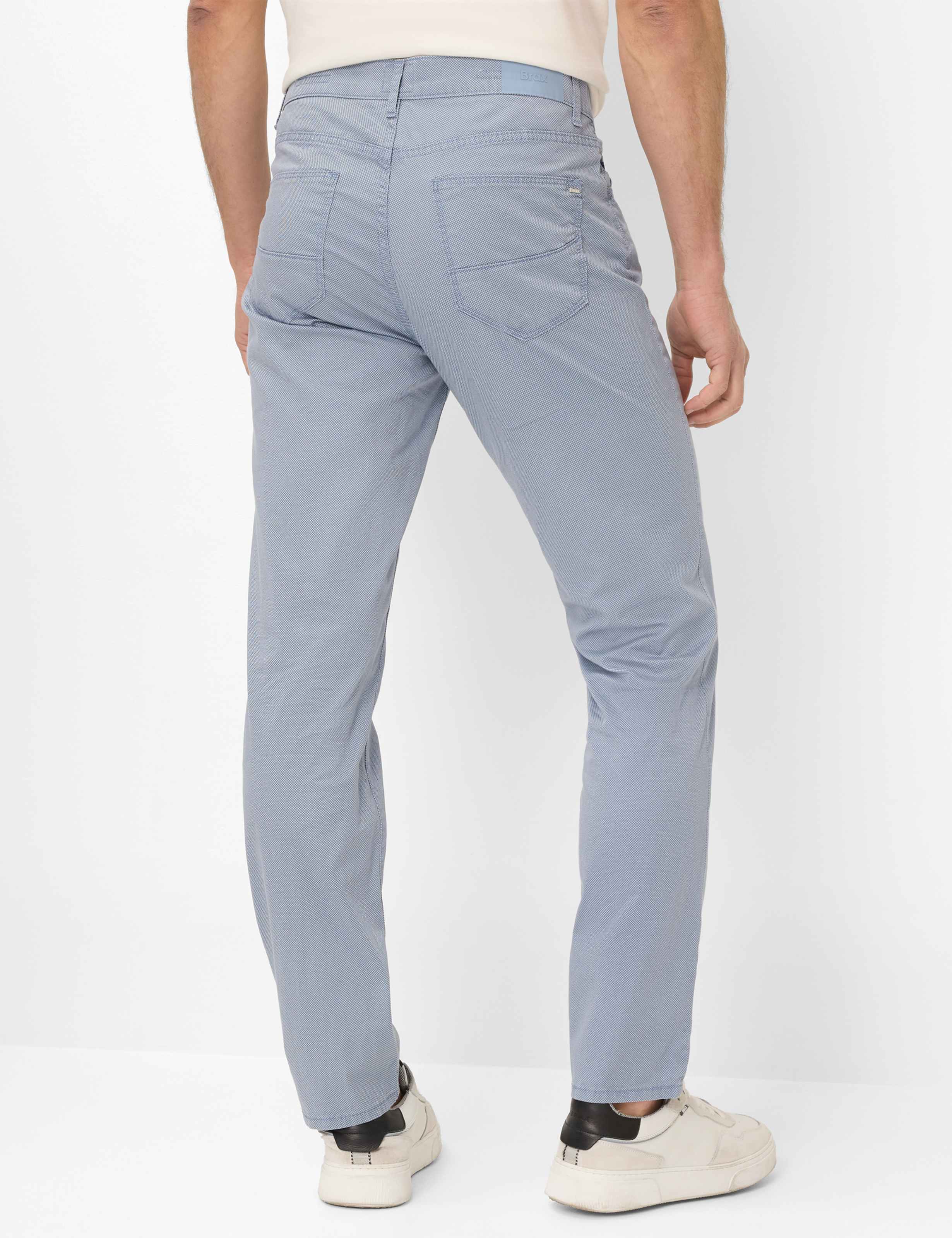 Men Style CADIZ Blue Straight Fit Model back