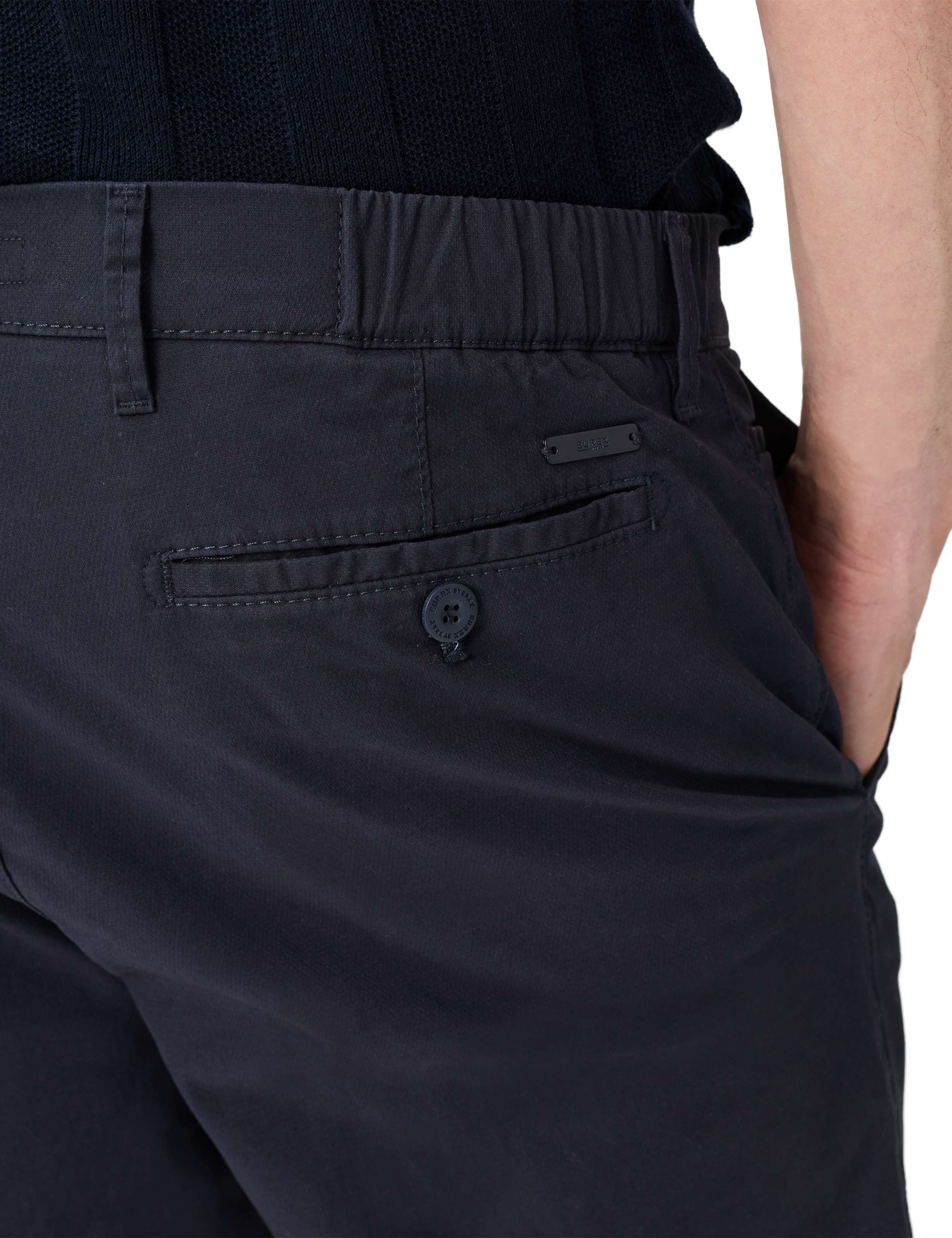 Homme Style THILO Bleu Foncé Regular Fit Détail 2