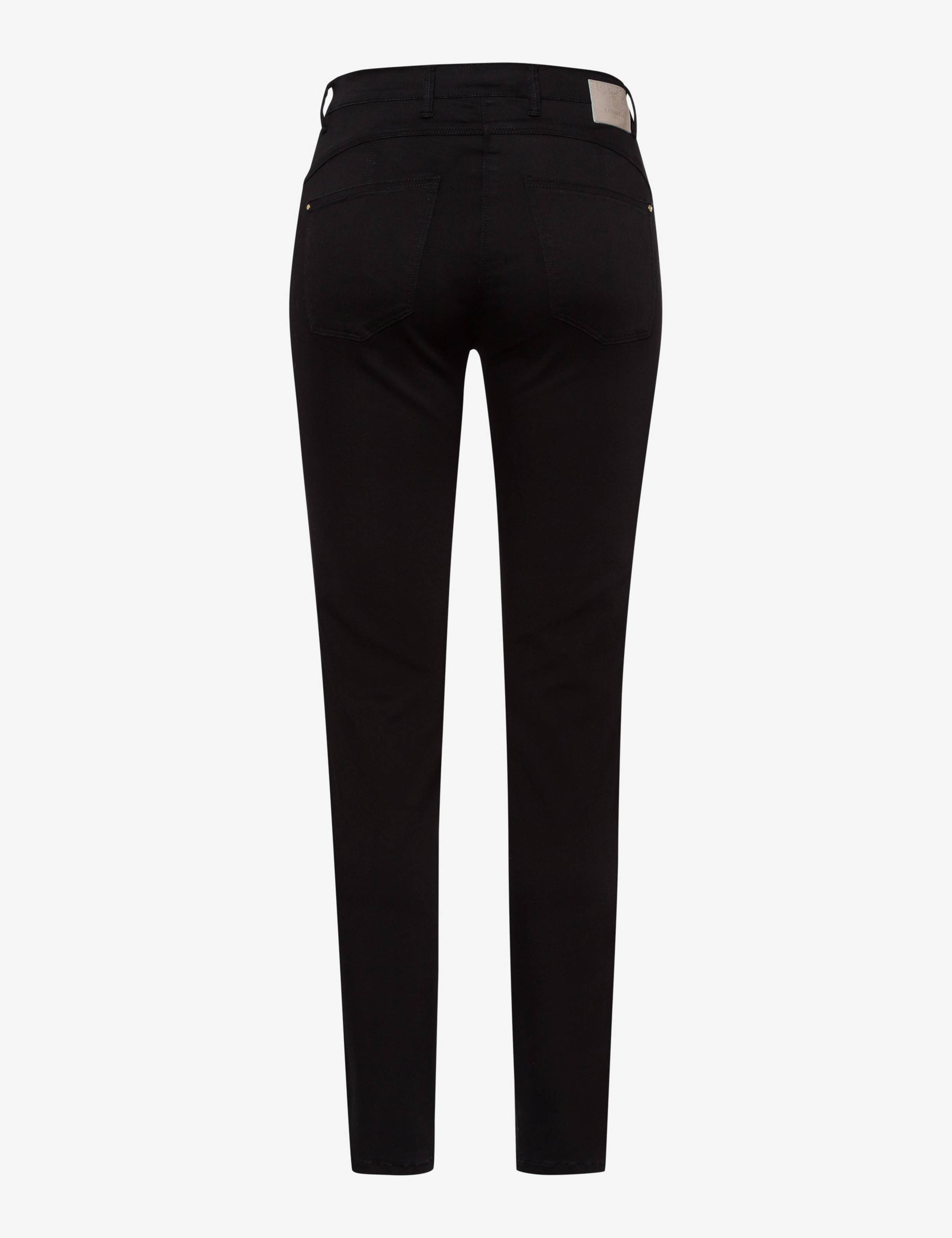 Damen Style LUCA Denim Schwarz Super Slim Fit Freisteller Rueck