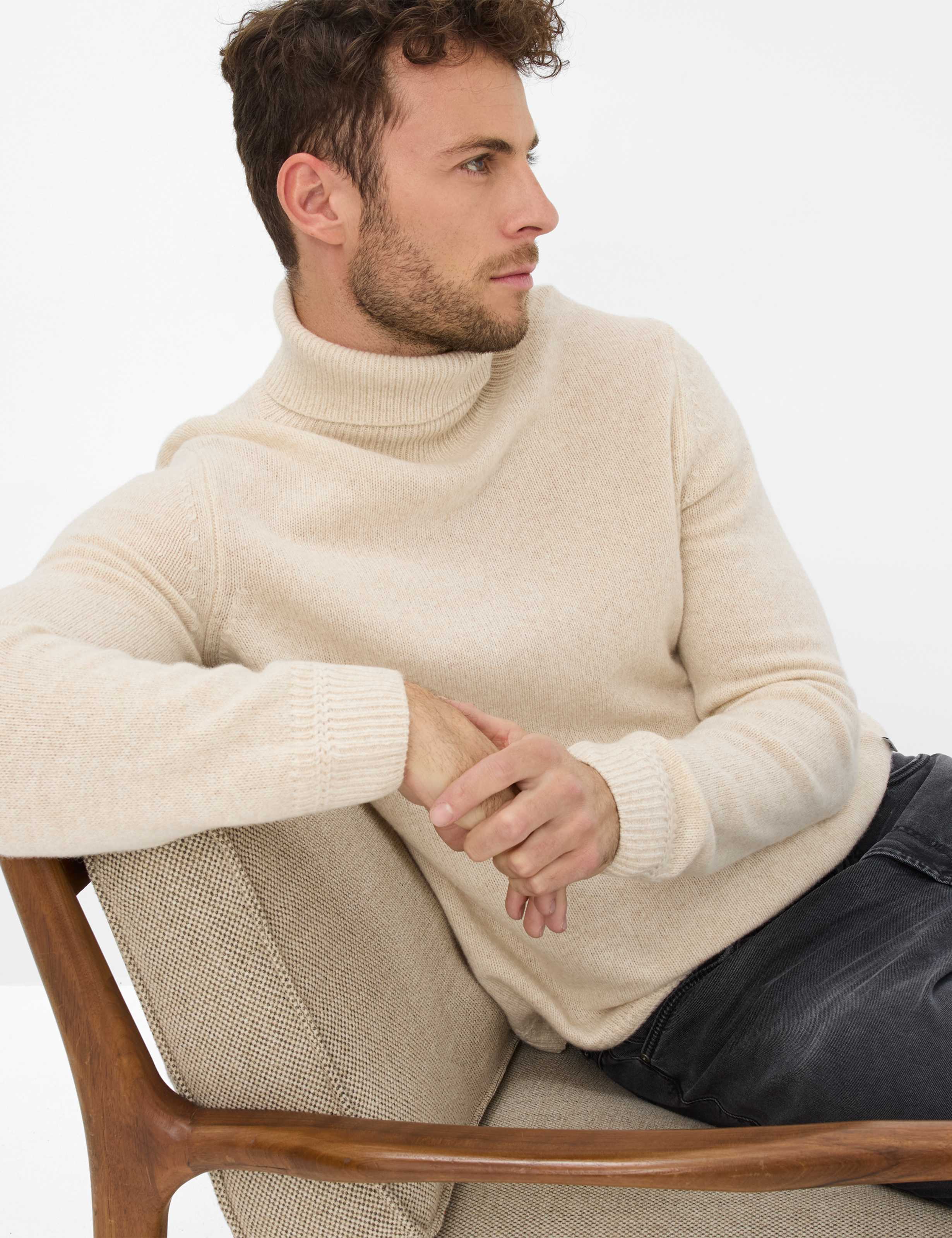 Homme Style BRIAN Beige  Détail 1