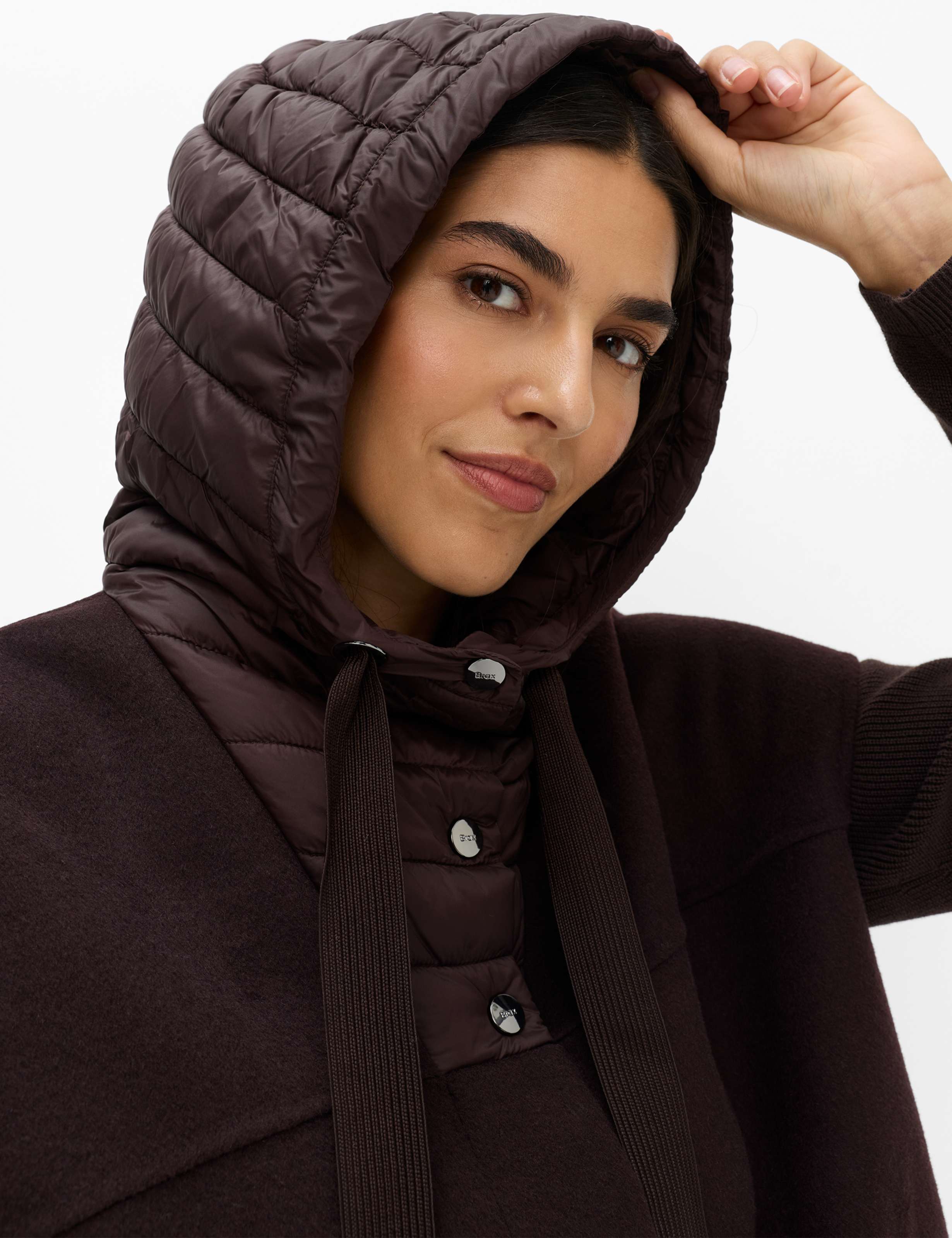 Dame Style HOLLY Mørkebrun  Detalje 1