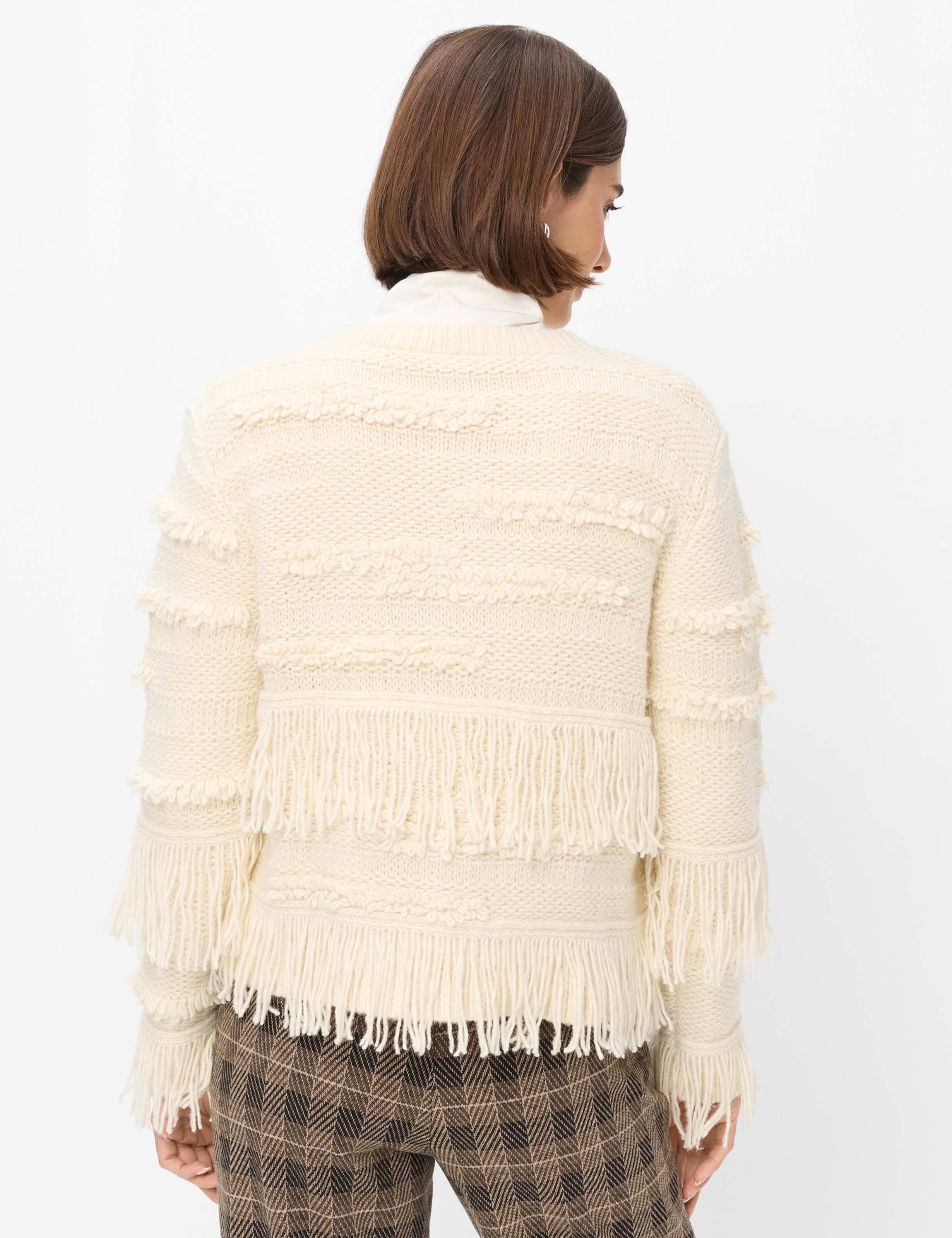 Damen Style AMELIE Offwhite  Model Rueck