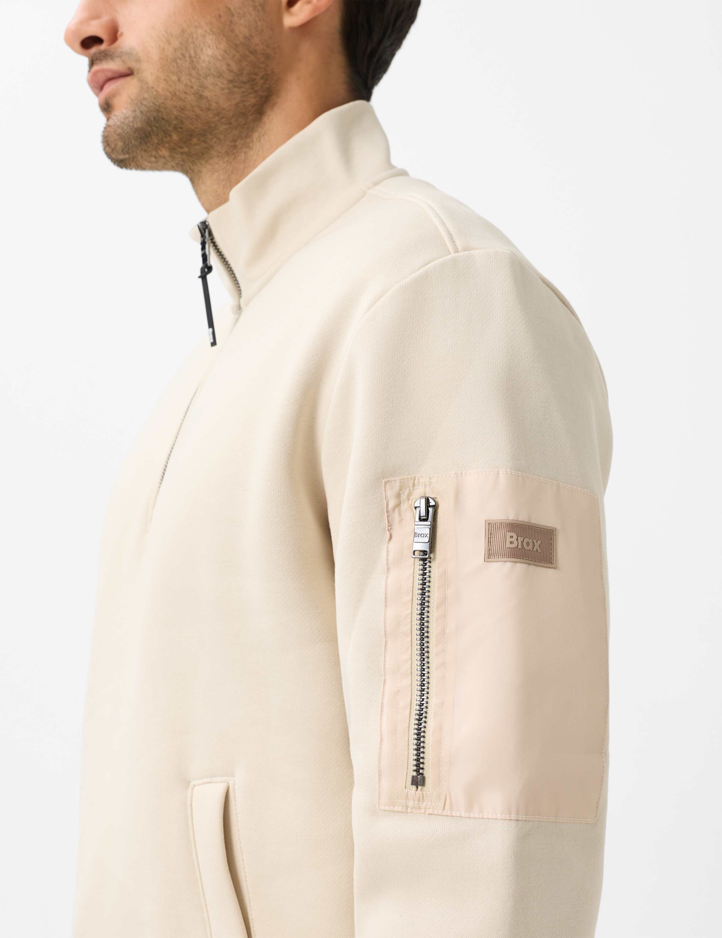 Men Style SION Cream White  Detail 2