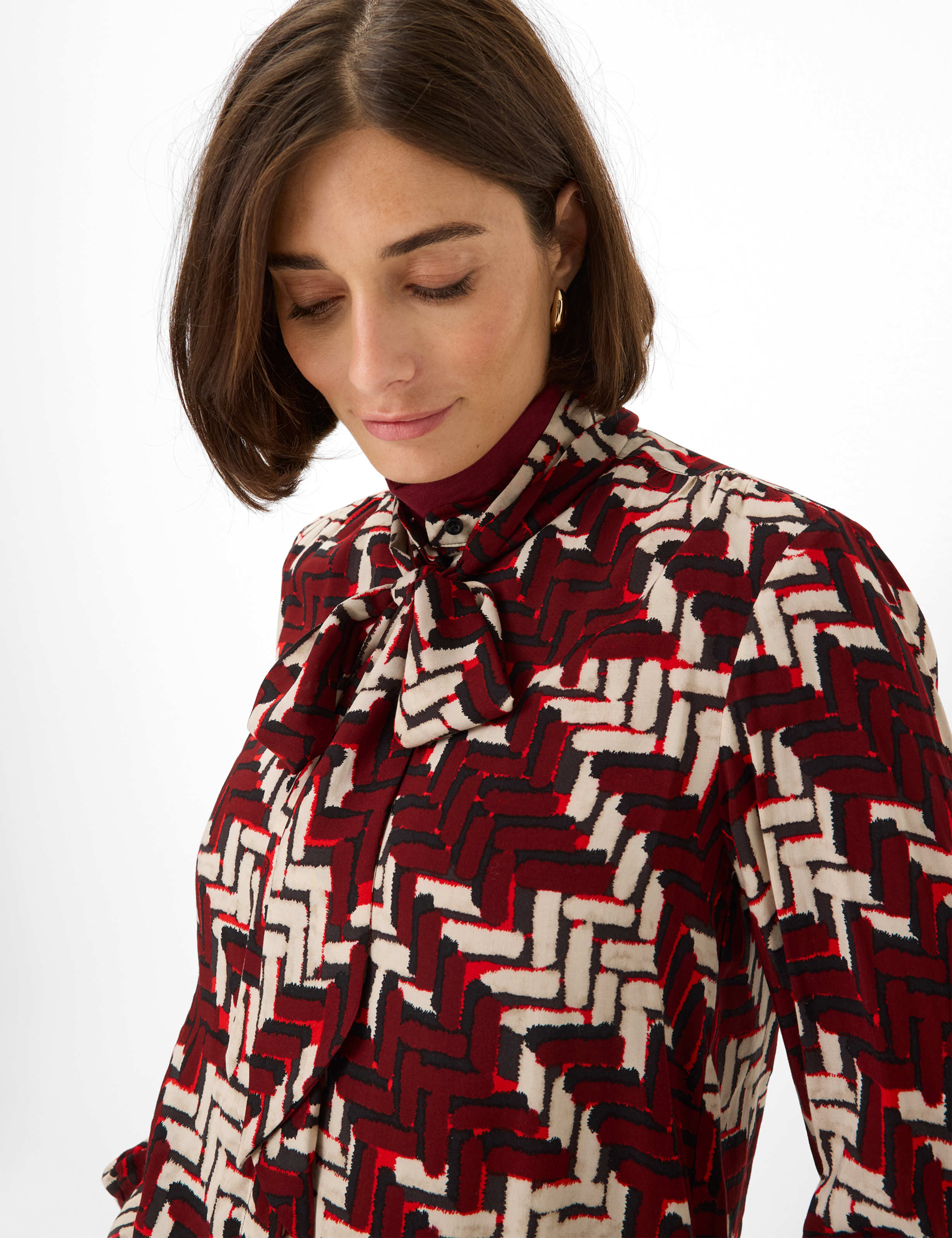 Dames Style VIVI Donkerrood  Detail 1