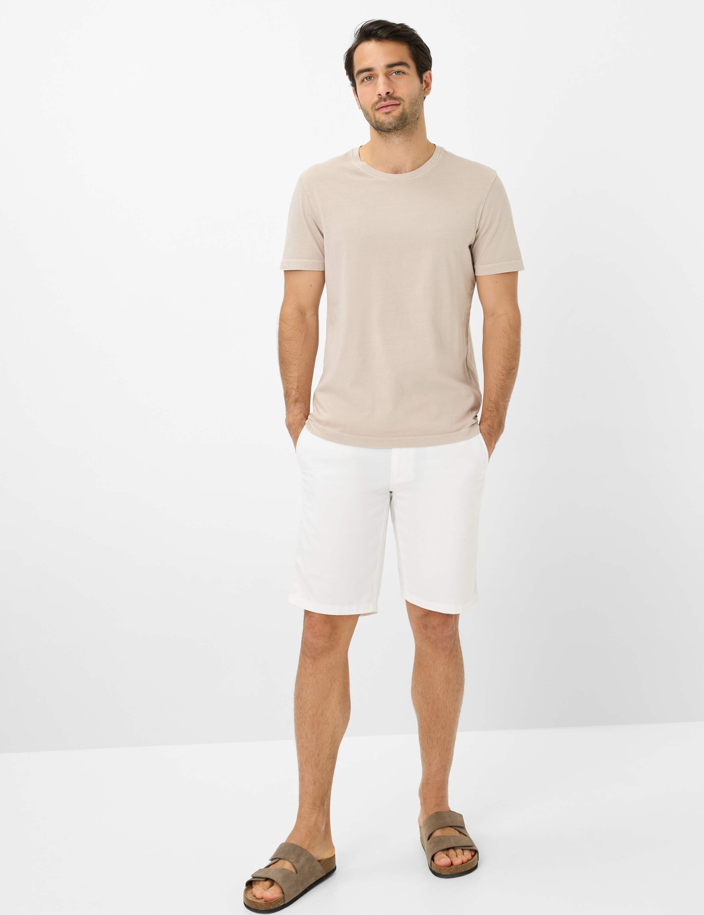 Herren Style TED Beige  Model Outfit