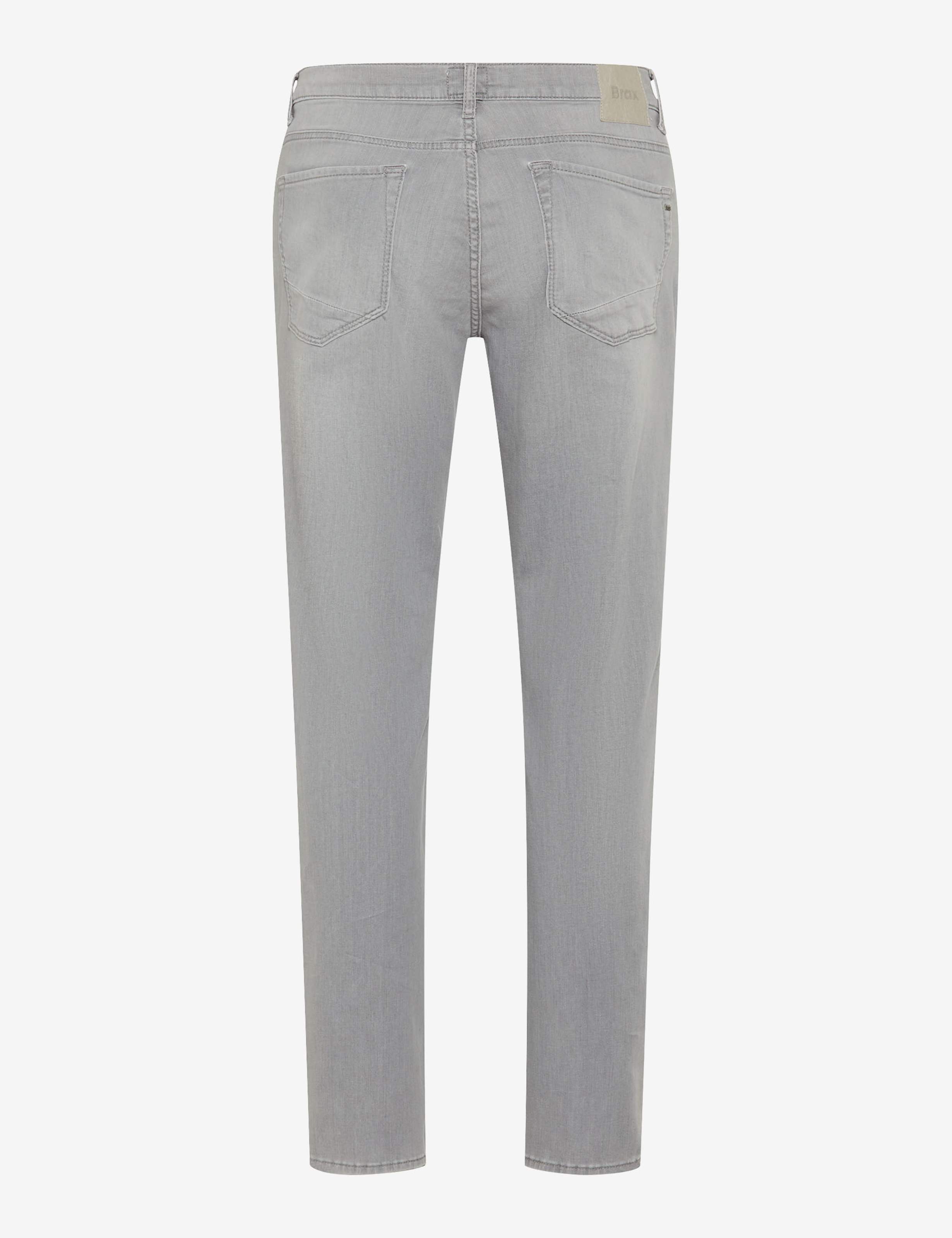 Men Style CHUCK Denim Light Gray Modern Fit Stand-alone rear view