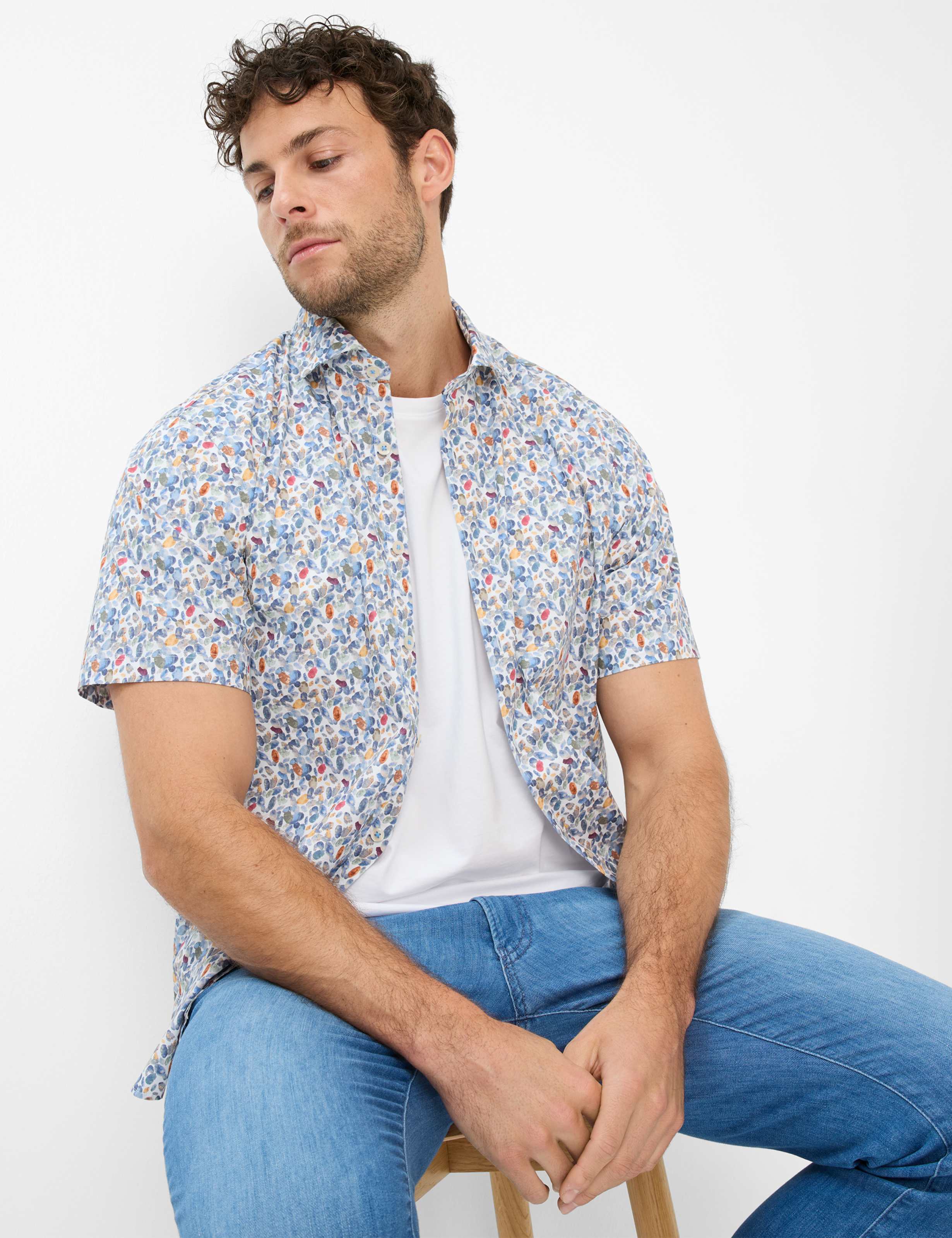 Herren Style HARDY Blau  Detail 1