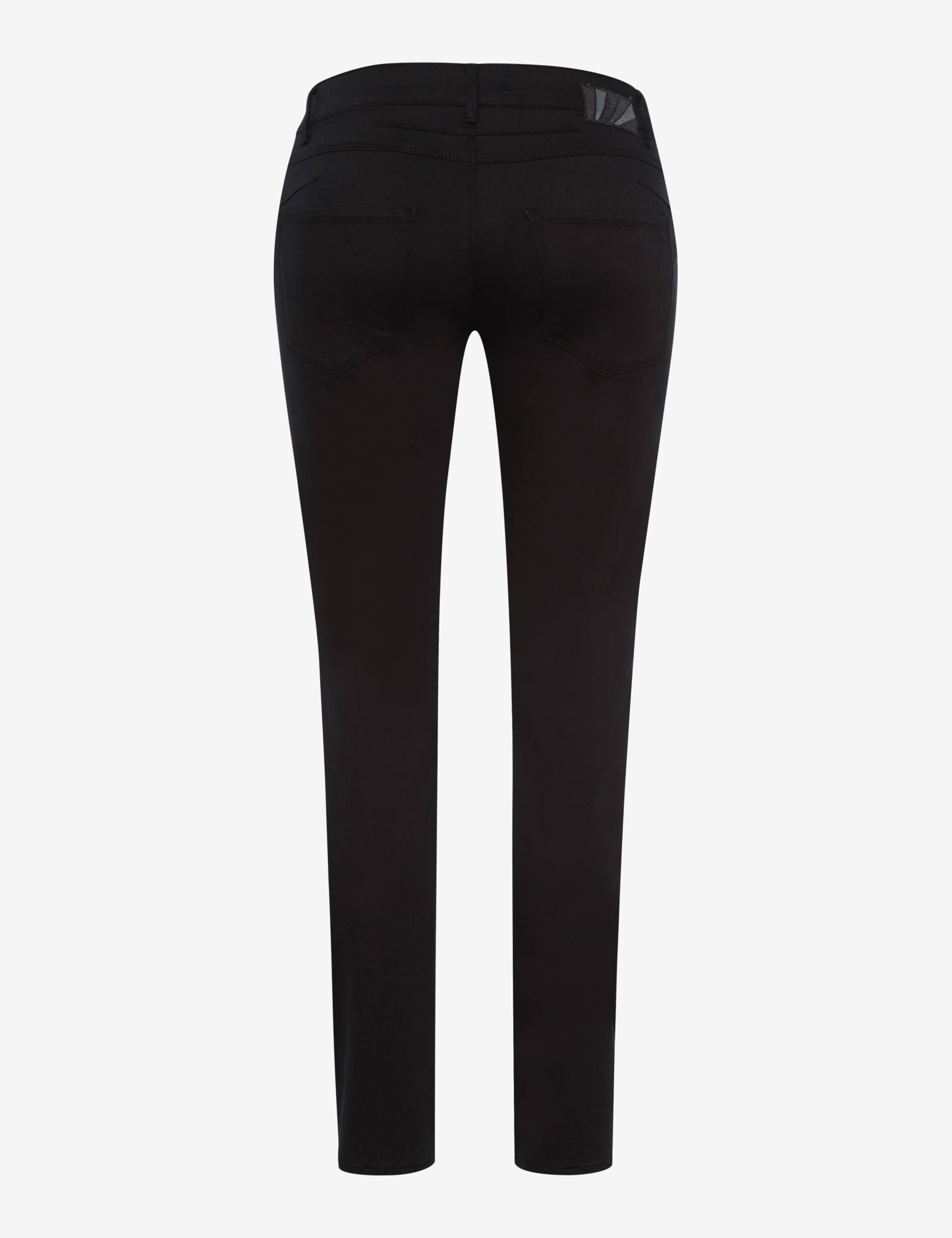 Women Style ANA Denim Perma Black Skinny Fit Stand-alone rear view