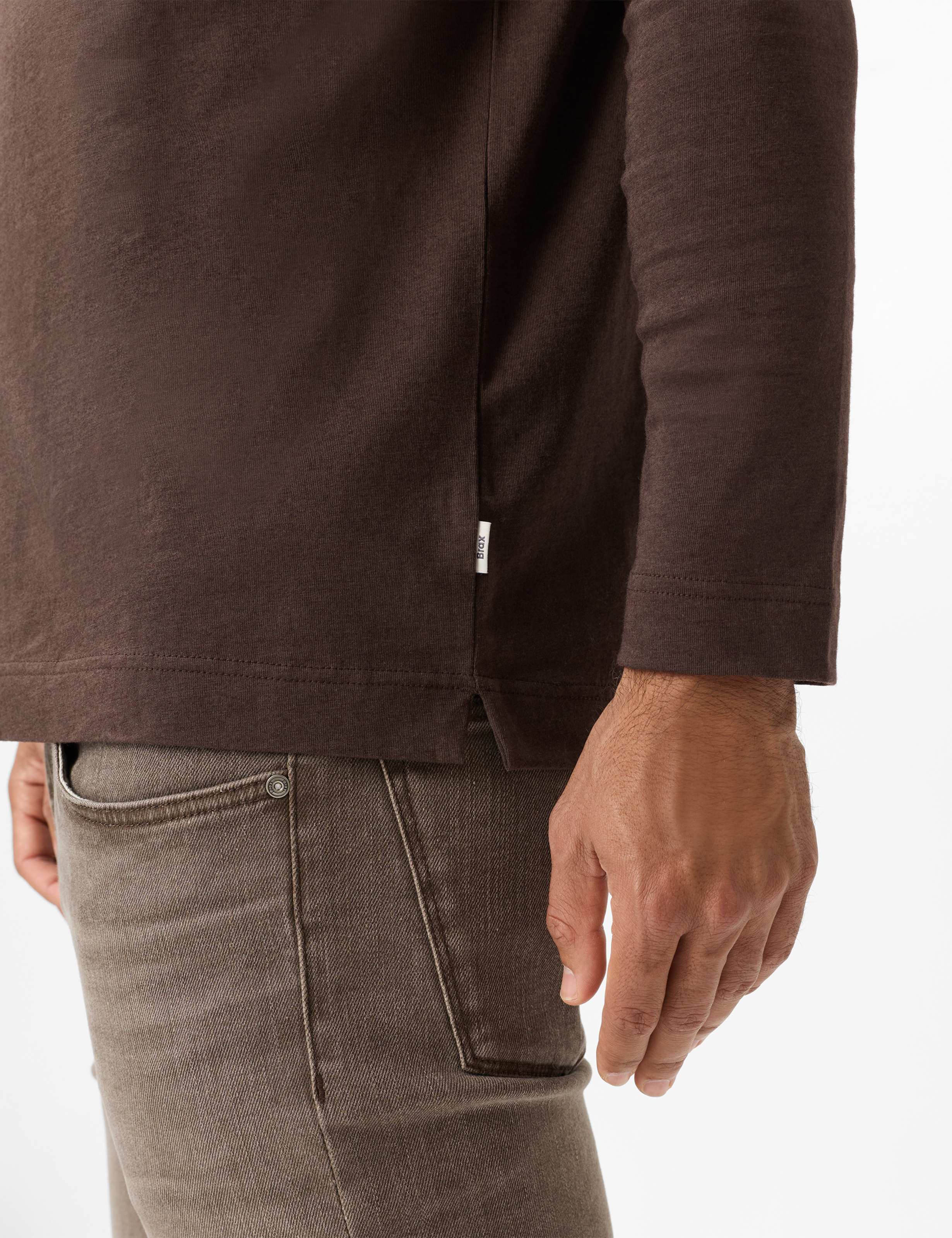 Herren Style TIMON Dunkelbraun  Detail 2