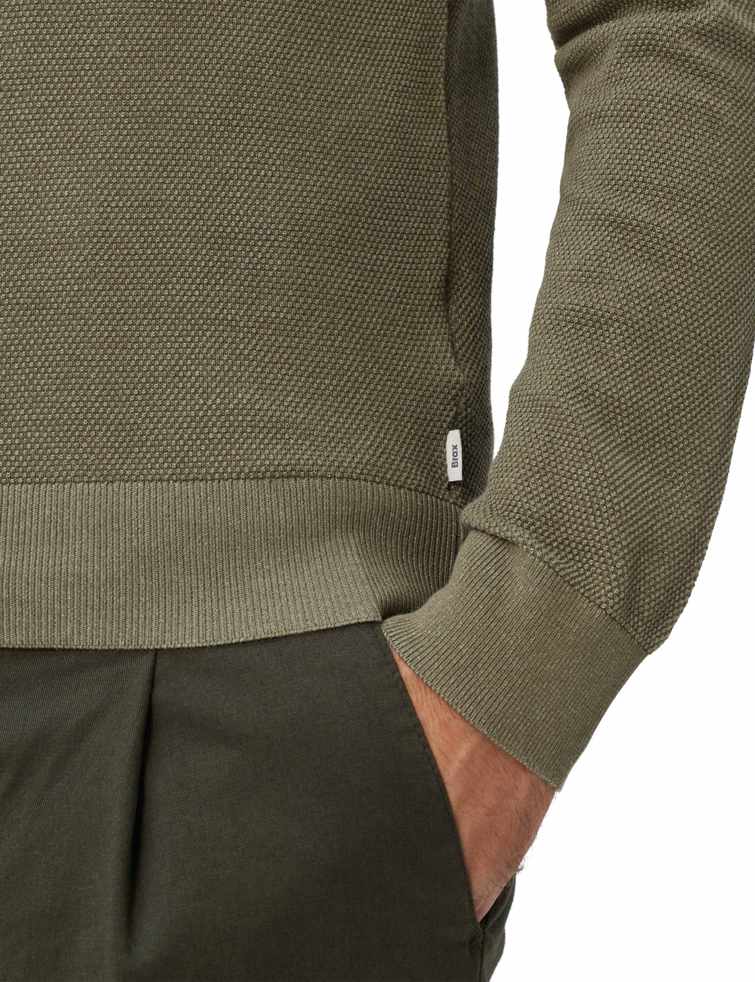 Herren Style RICK Grün - Oliv  Detail 2