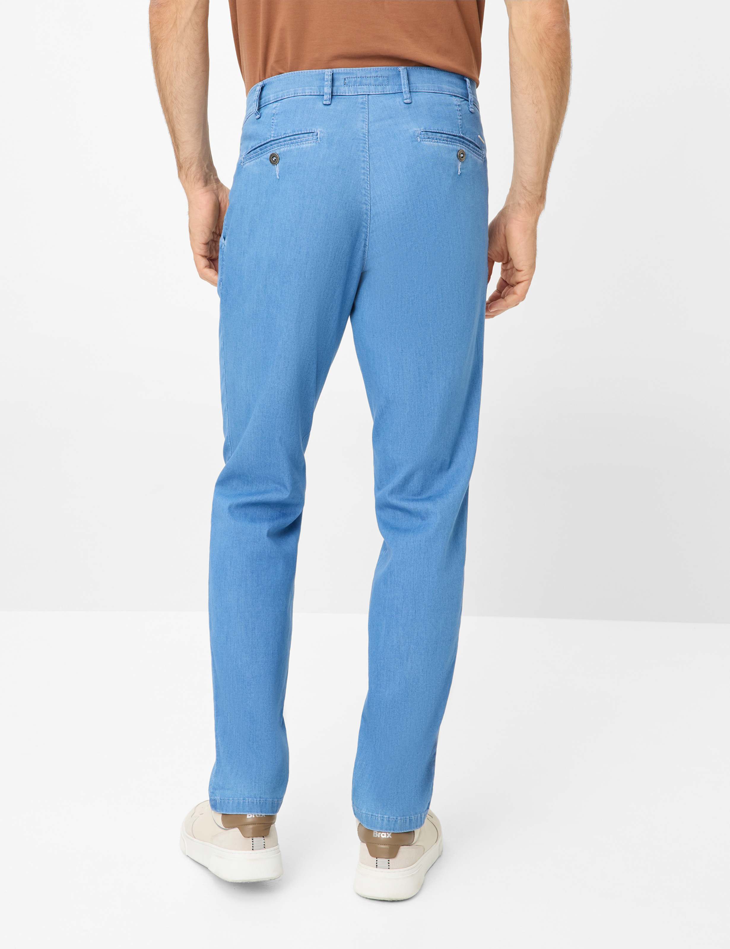 Men Style JIM Denim Blue Regular Fit Model back