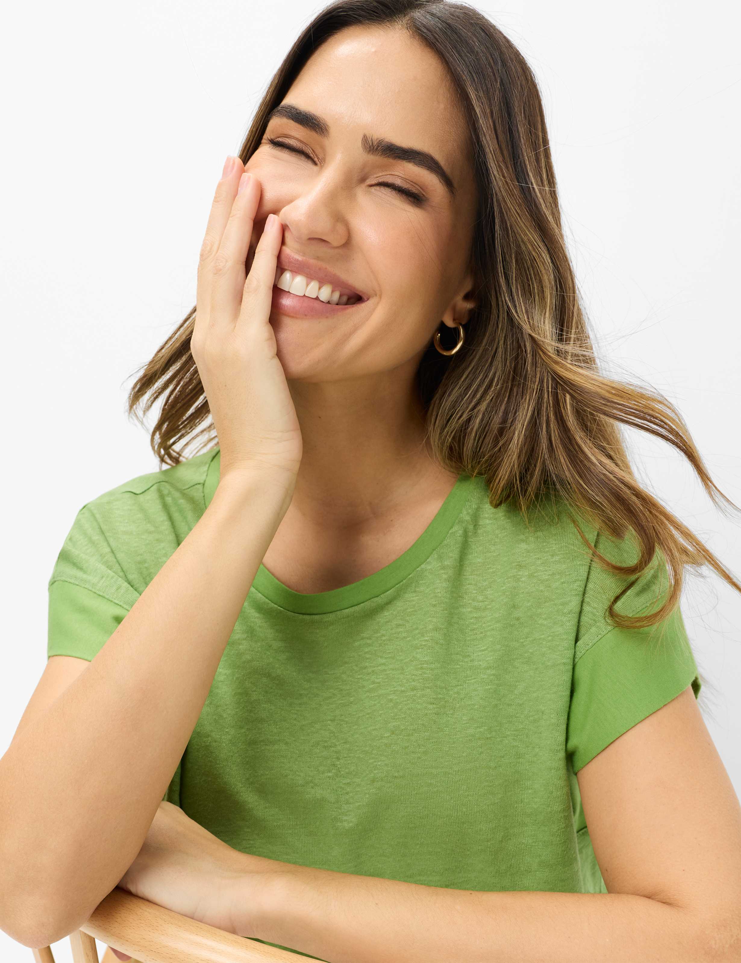 Femme Style CAELEN S Vert  Détail 1