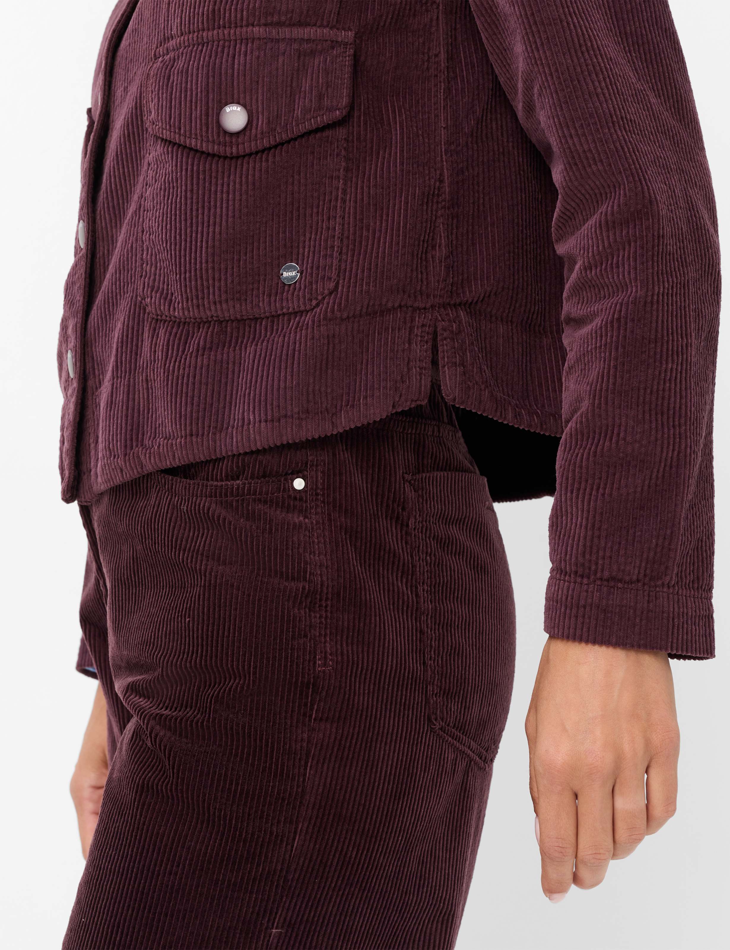 Femme Style VEGA Violette Foncé  Détail 2