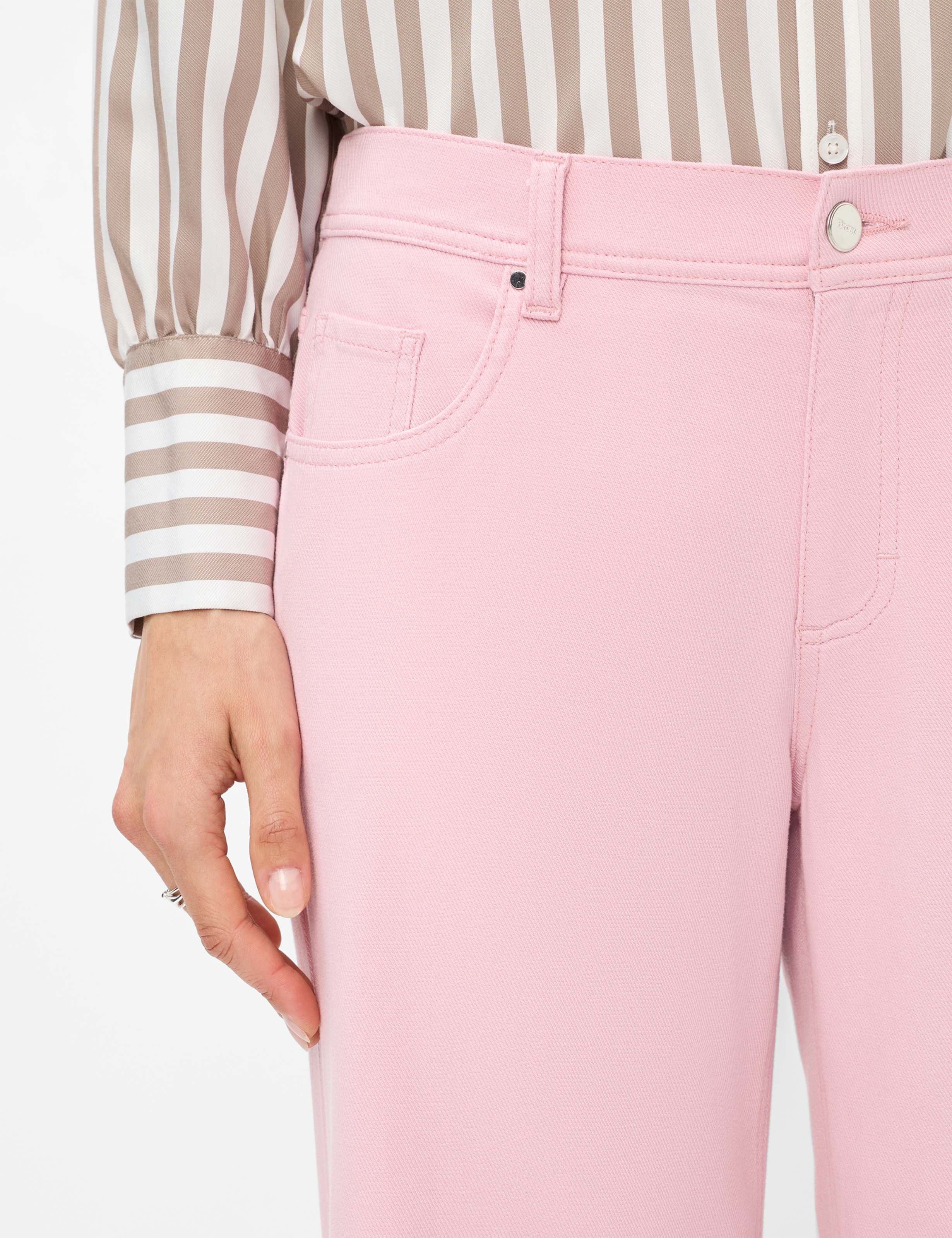 Femme Style MORGAN Rose Wide Leg Détail 2