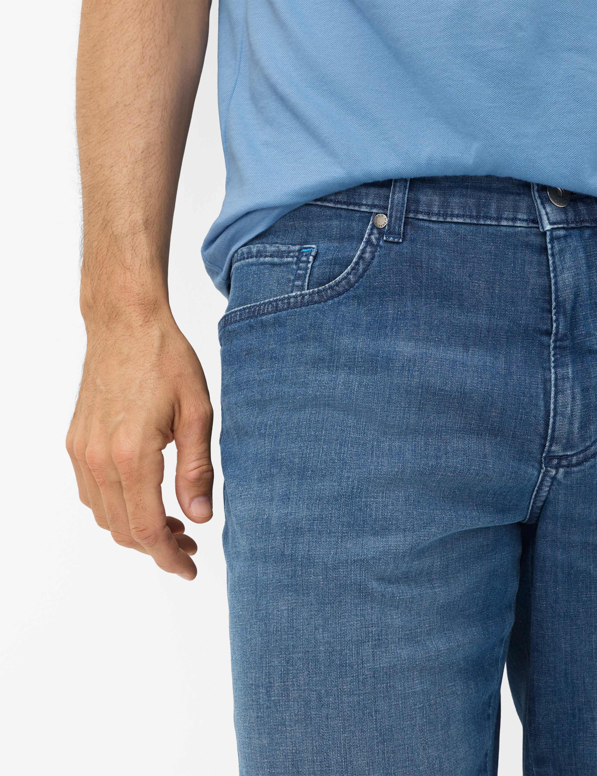 Homme Style BRAD Denim Bleu Regular Fit Détail 2