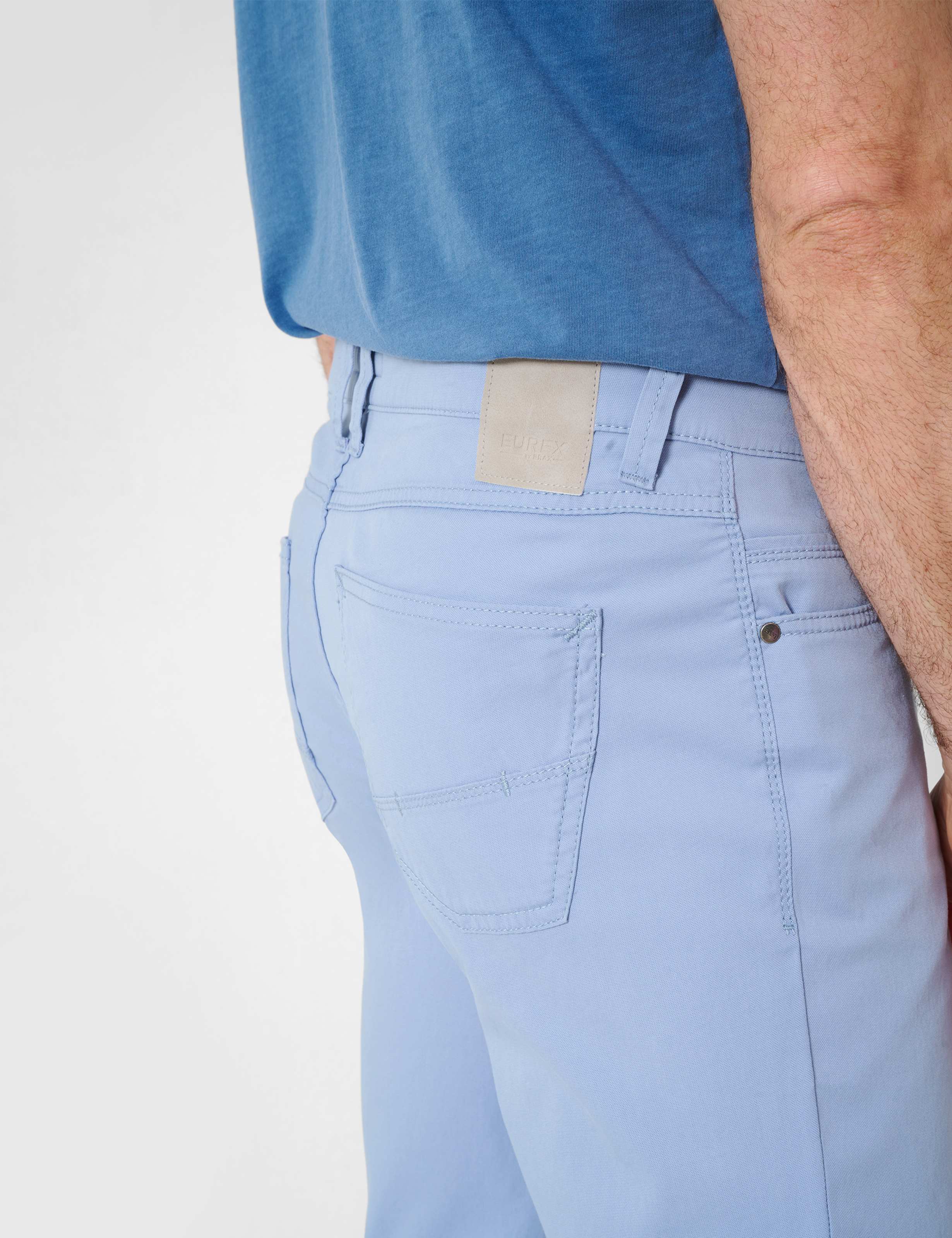 Herren Style LUKE Hellblau Regular Fit Detail 2