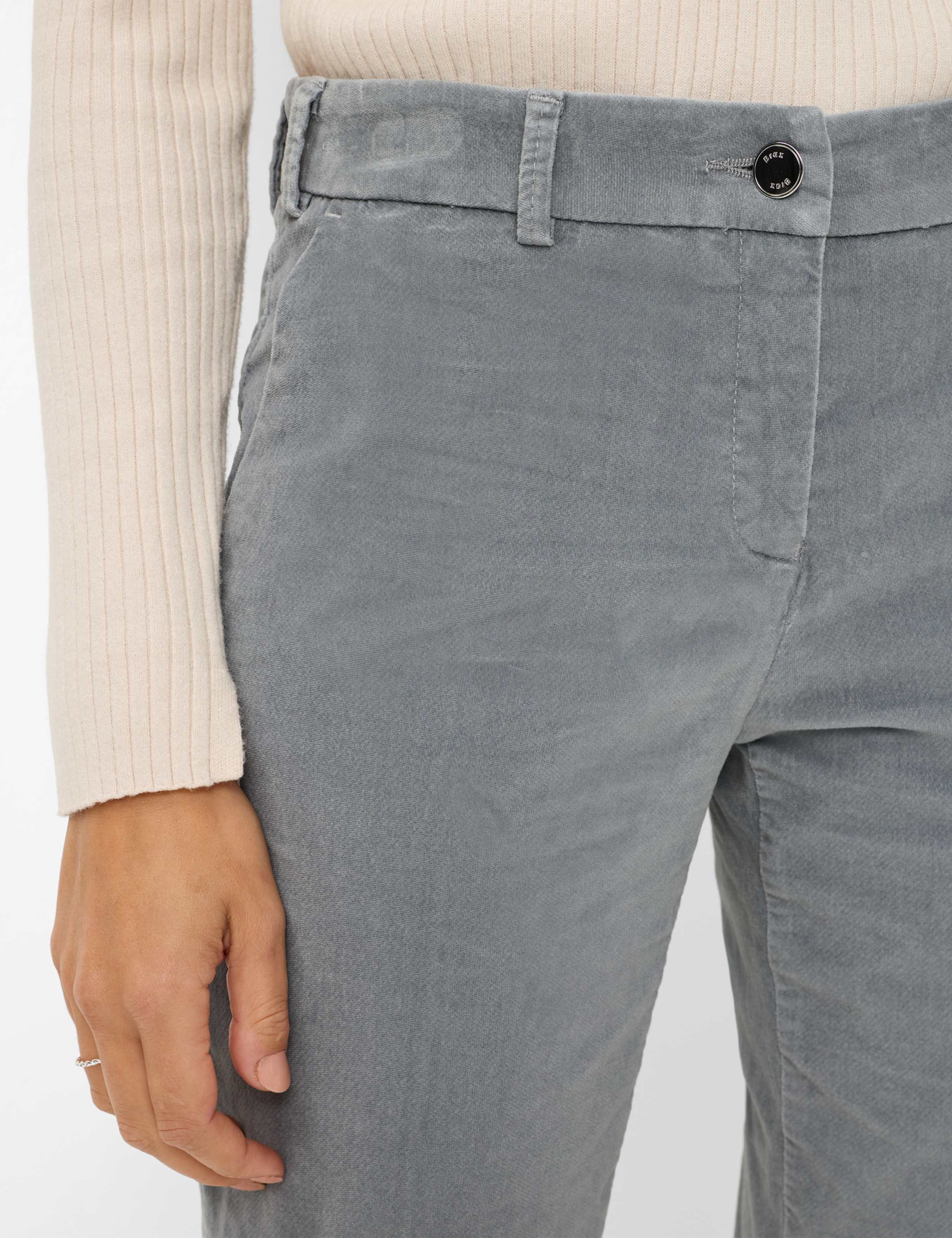 Dames Style MARON S Mediumgrijs Regular Fit Detail 2