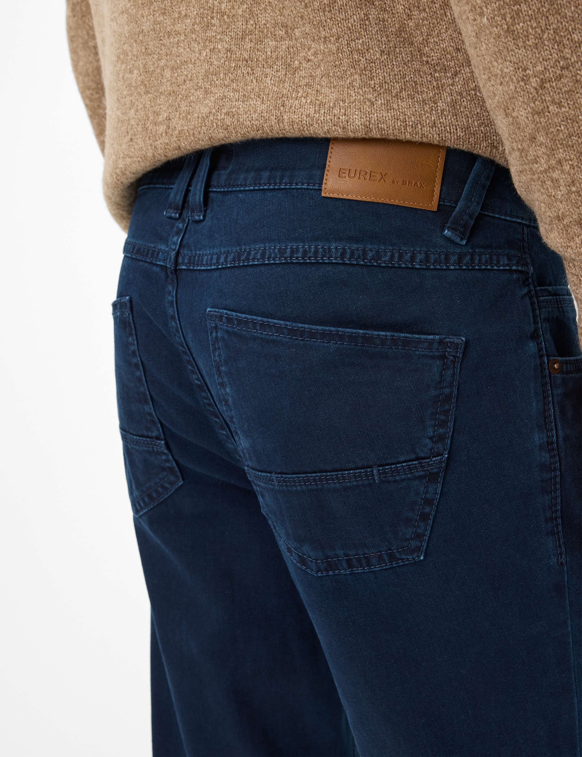 Herren Style LUKE Denim Dunkelblau Regular Fit Detail 2