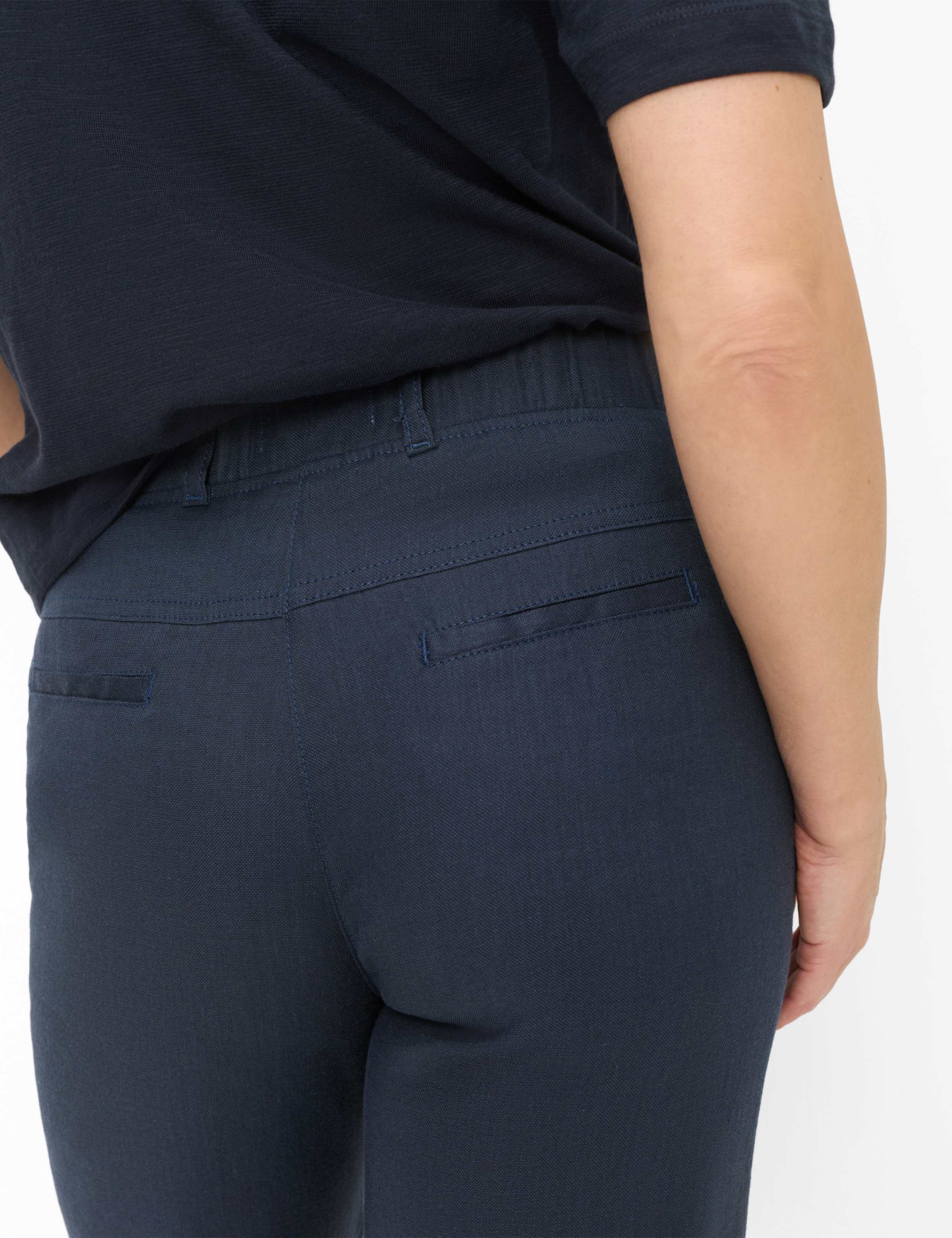 Damen Style PAM CULOTTE Dunkelblau Slim Fit Detail 2