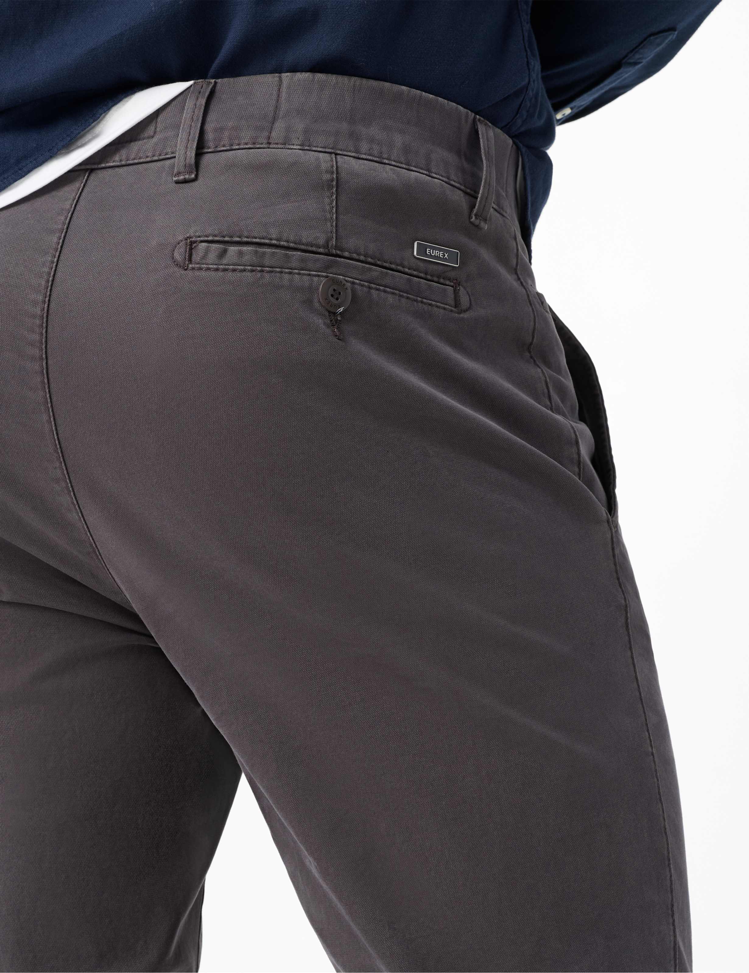 Herren Style THILO Dunkelgrau Regular Fit Detail 2