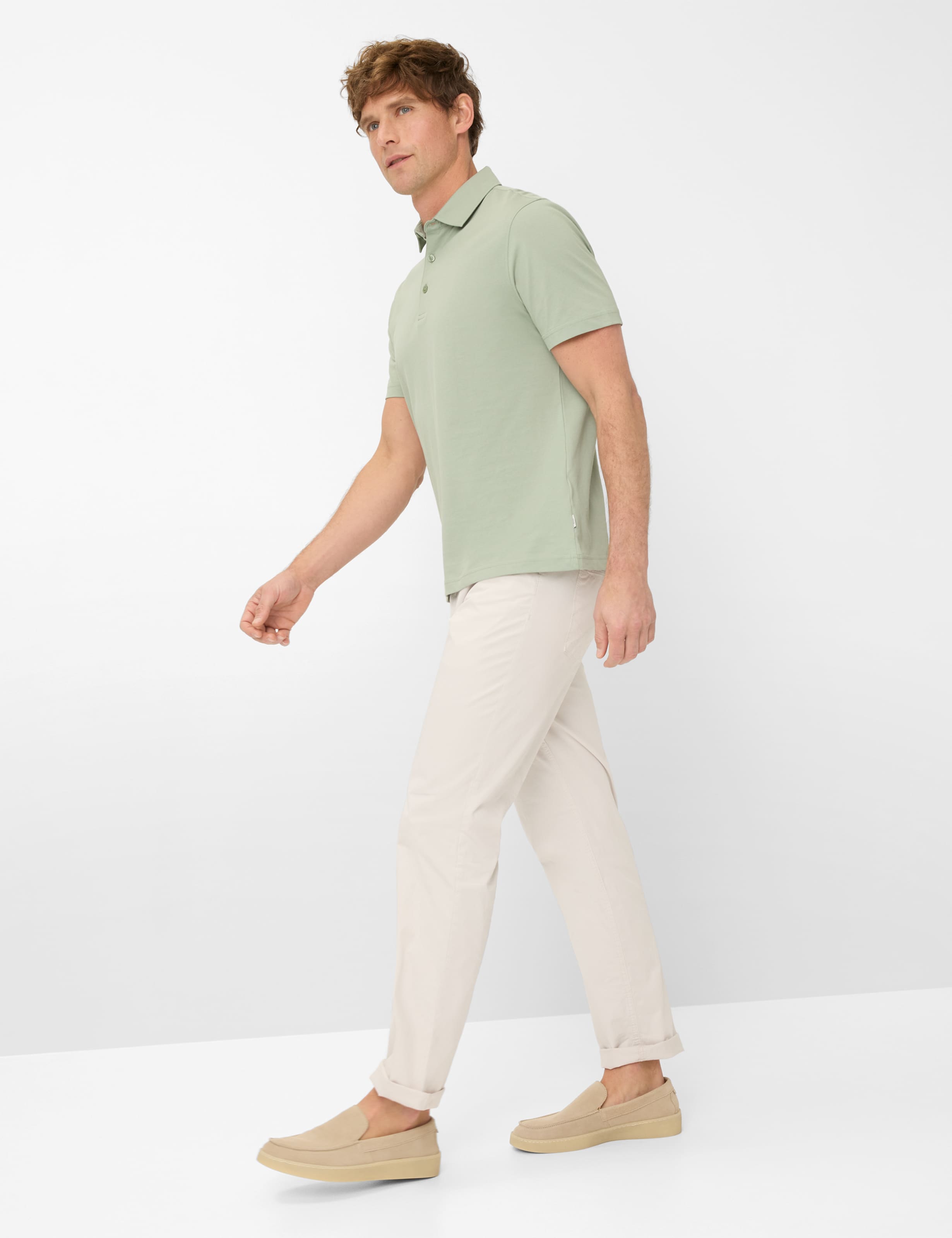 Men Style PEPE Light Green  Model Outfit