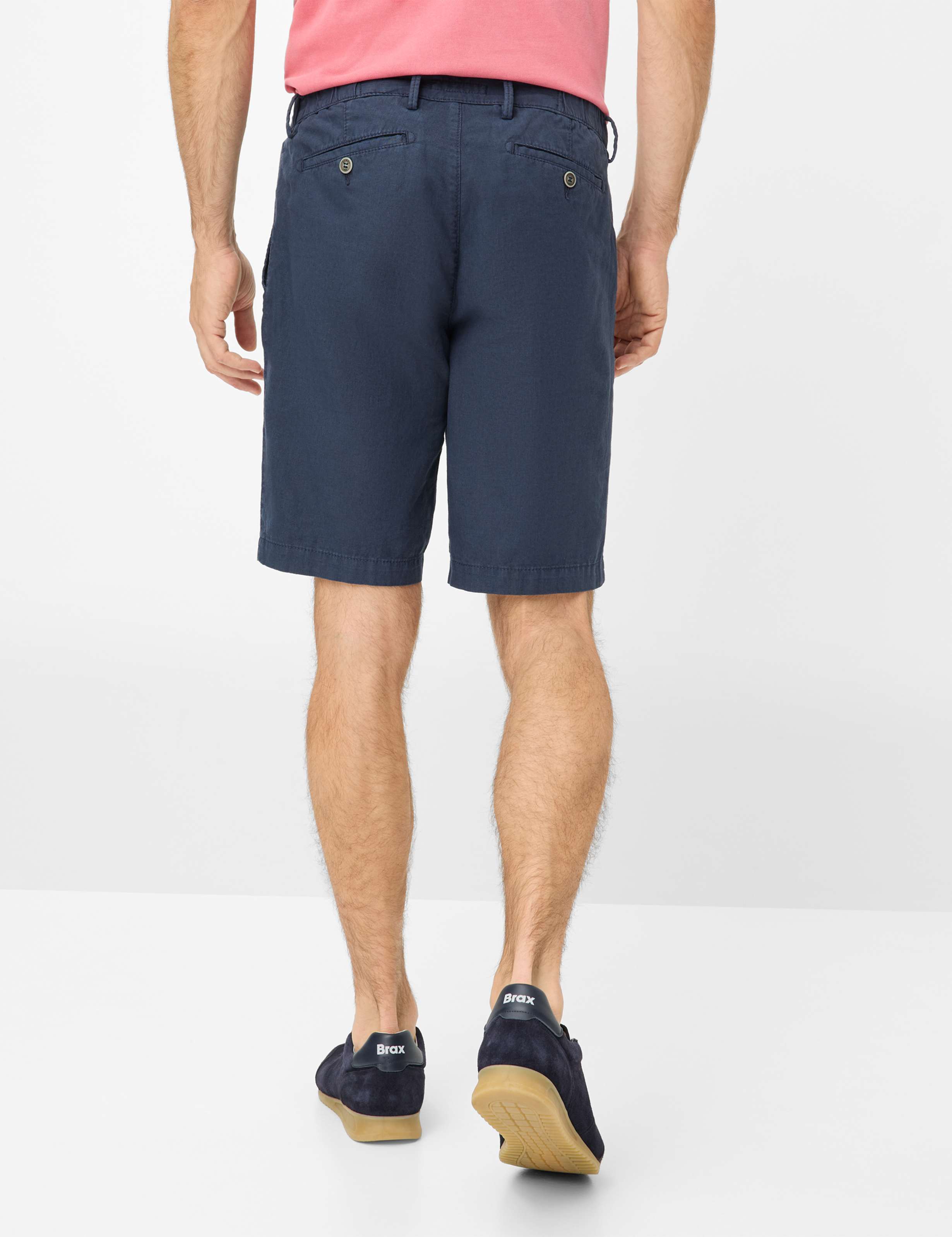 Herren Style BOSSE Dunkelblau Regular Fit Model Rueck