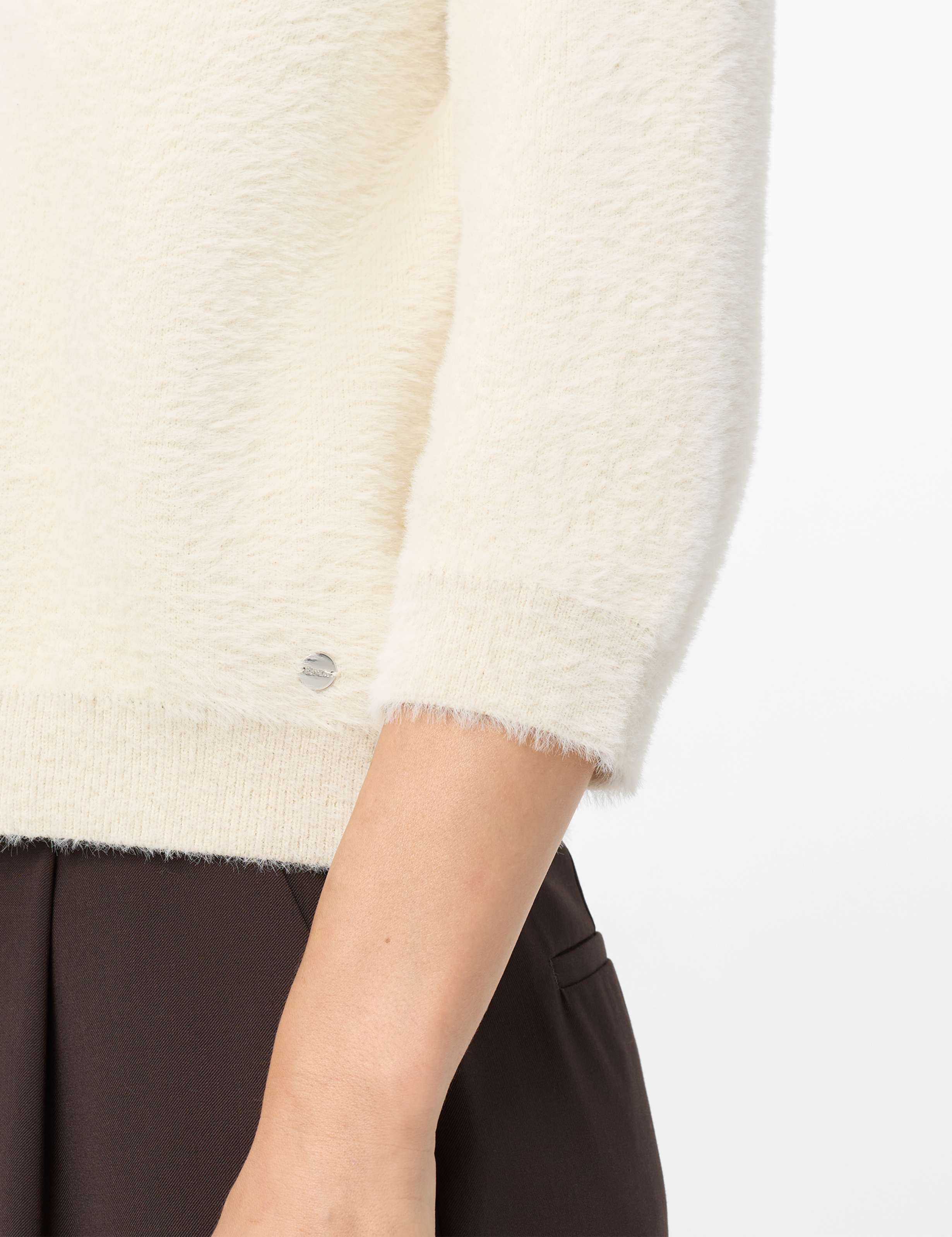 Femme Style NOEMI Beige Clair  Détail 2