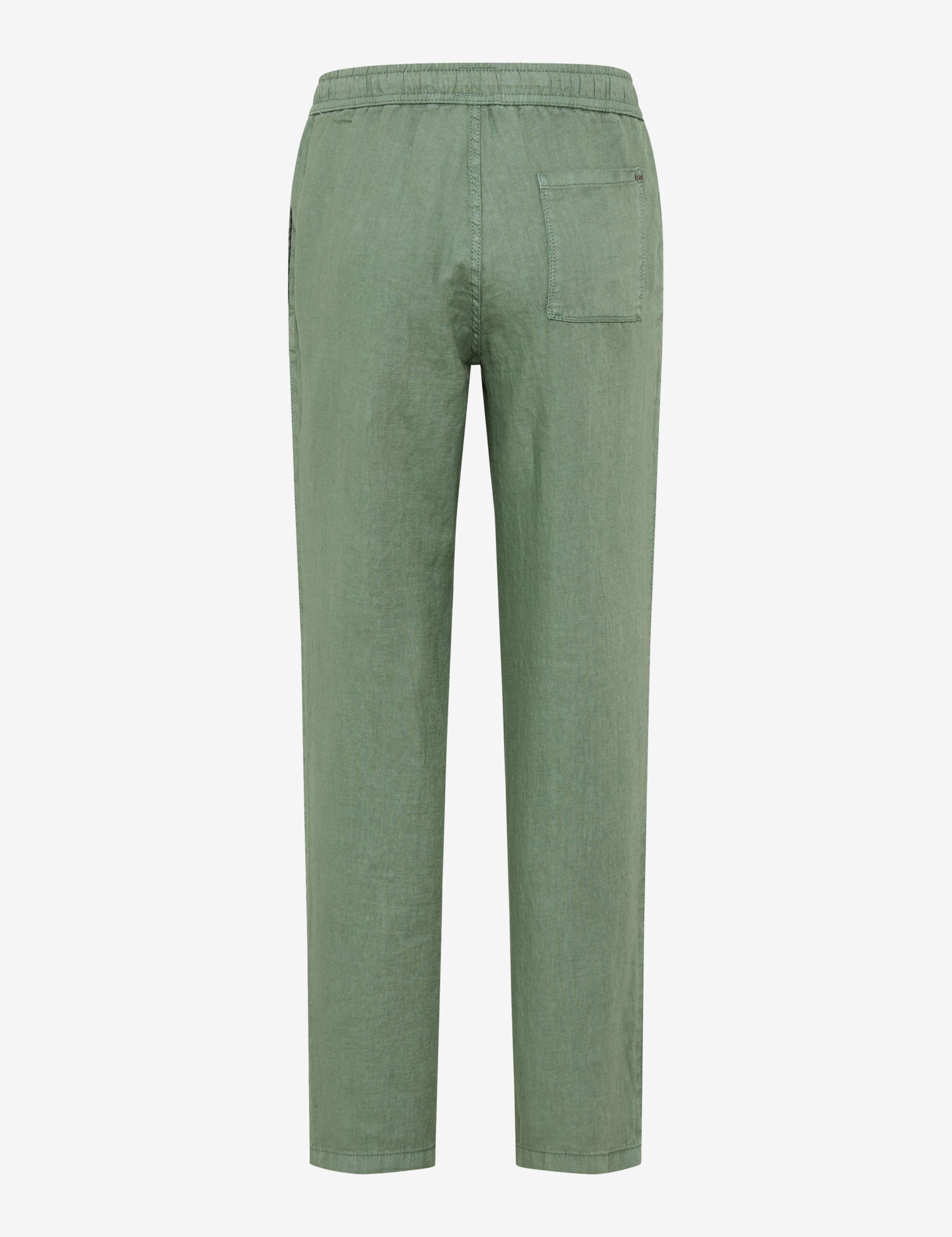Homme Style ELIAS Vert Relaxed Fit Détourage arrière