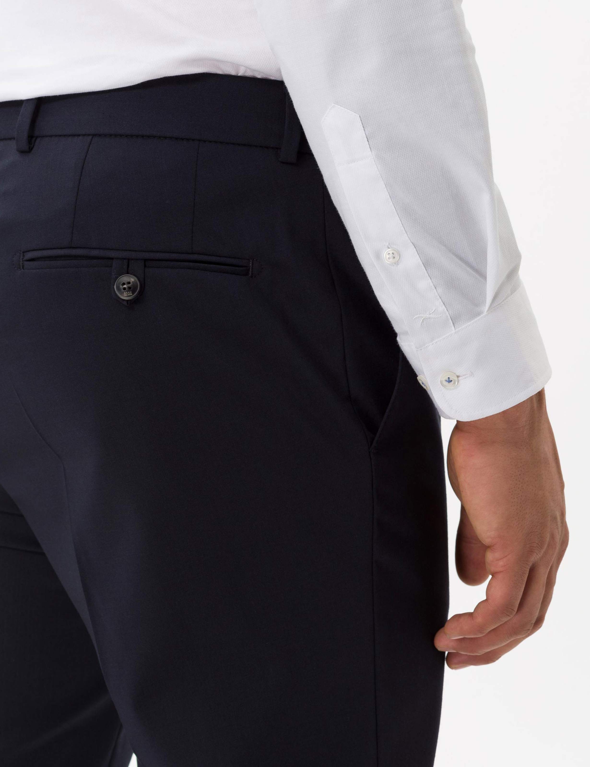 Herren Style ENRICO Dunkelblau Regular Fit Detail 1
