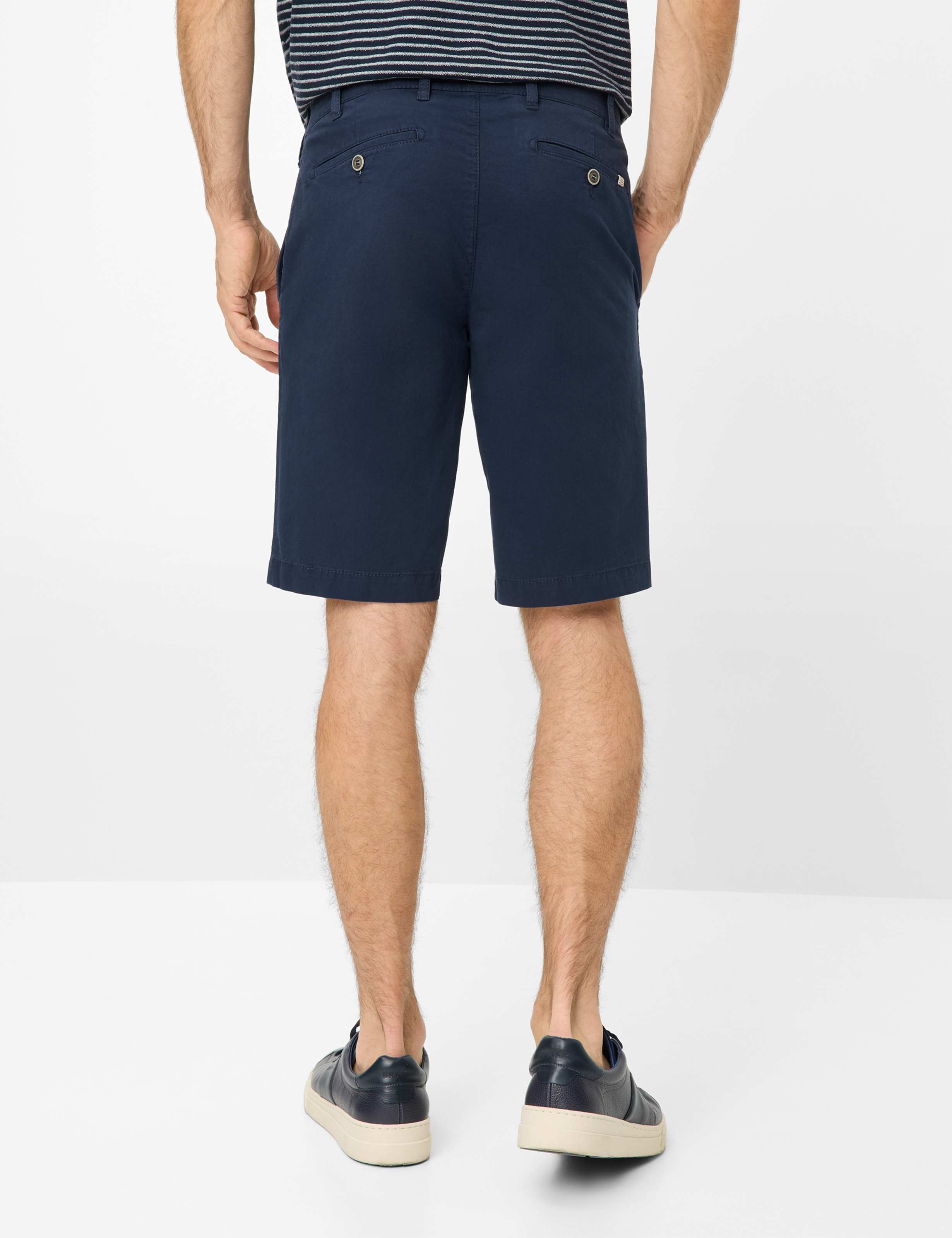 Men Style BURT Dark Blue Regular Fit Model back