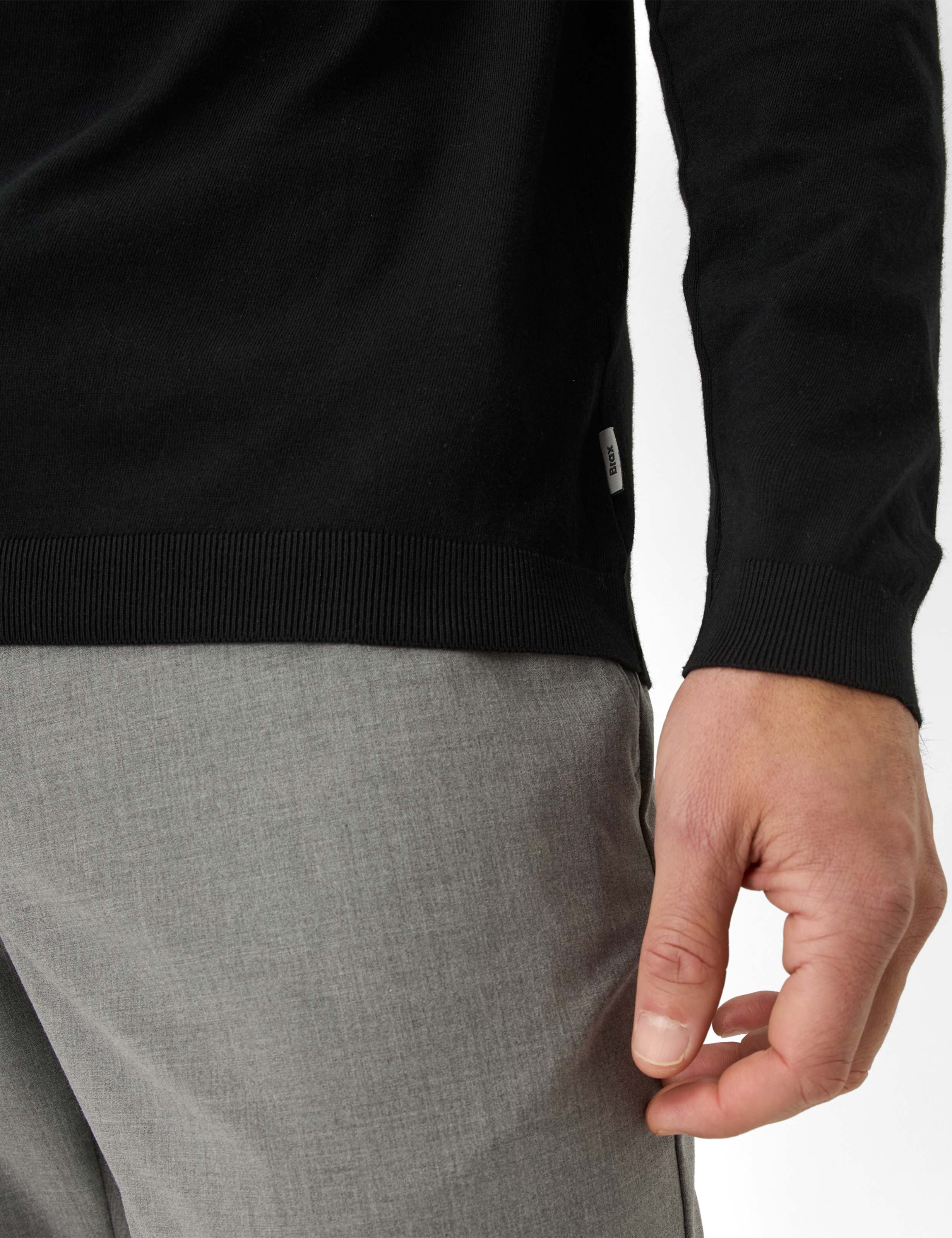 Herren Style TIMON Schwarz  Detail 2