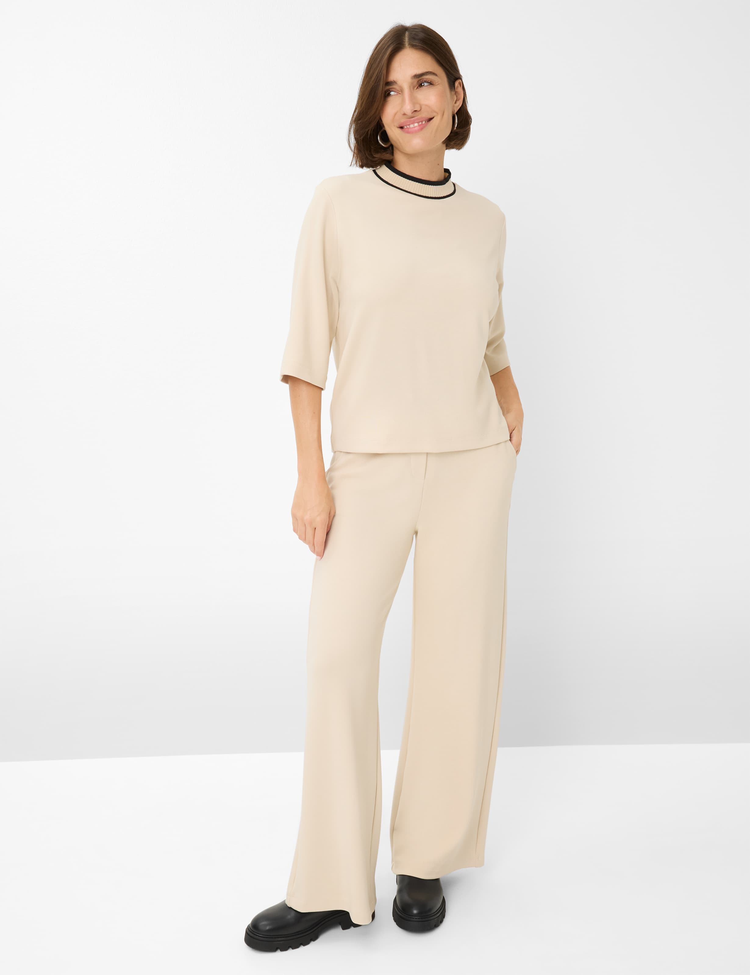 Damen Style BERTA M Cremeweiß  Model Outfit