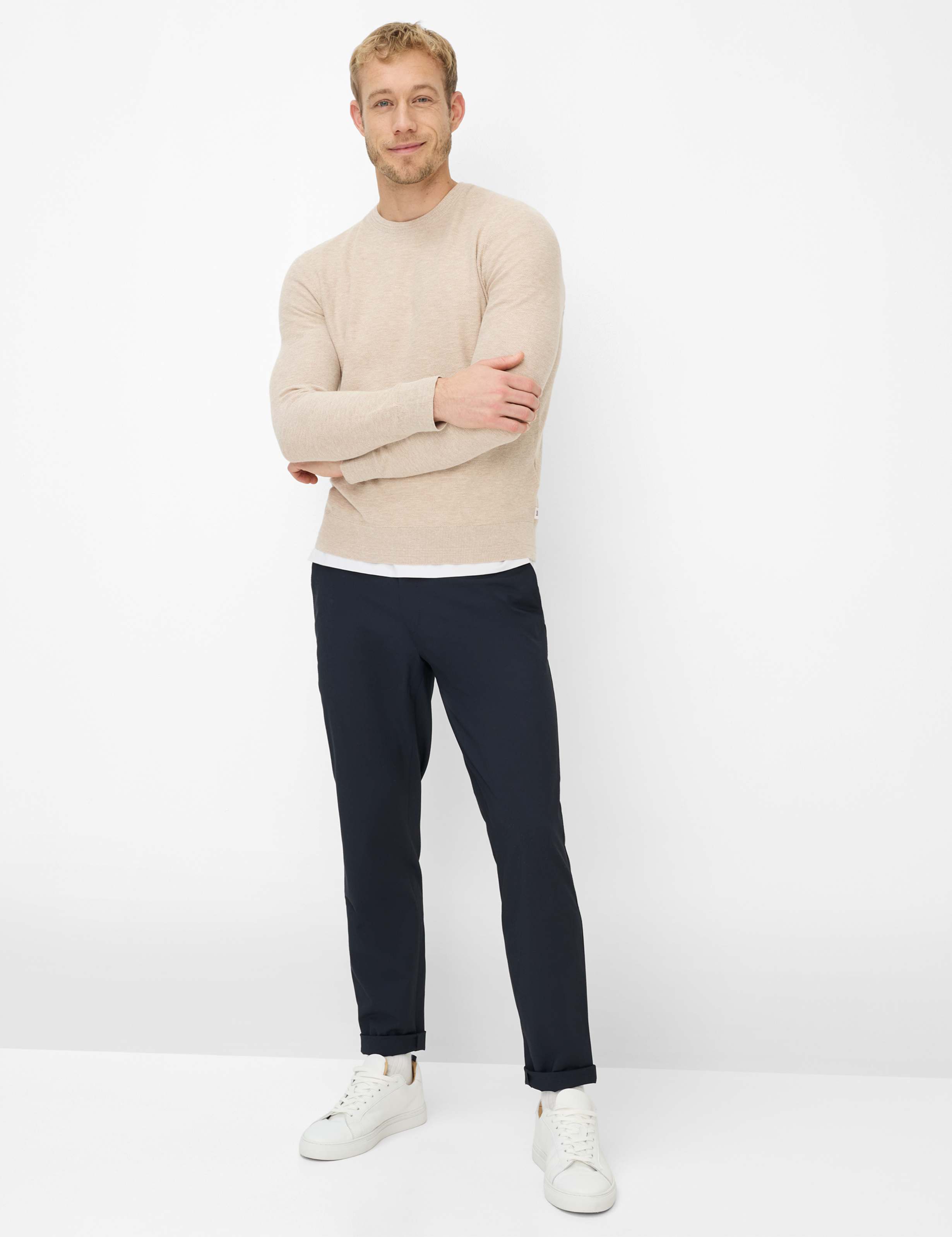 Herren Style RICK Beige  Model Outfit