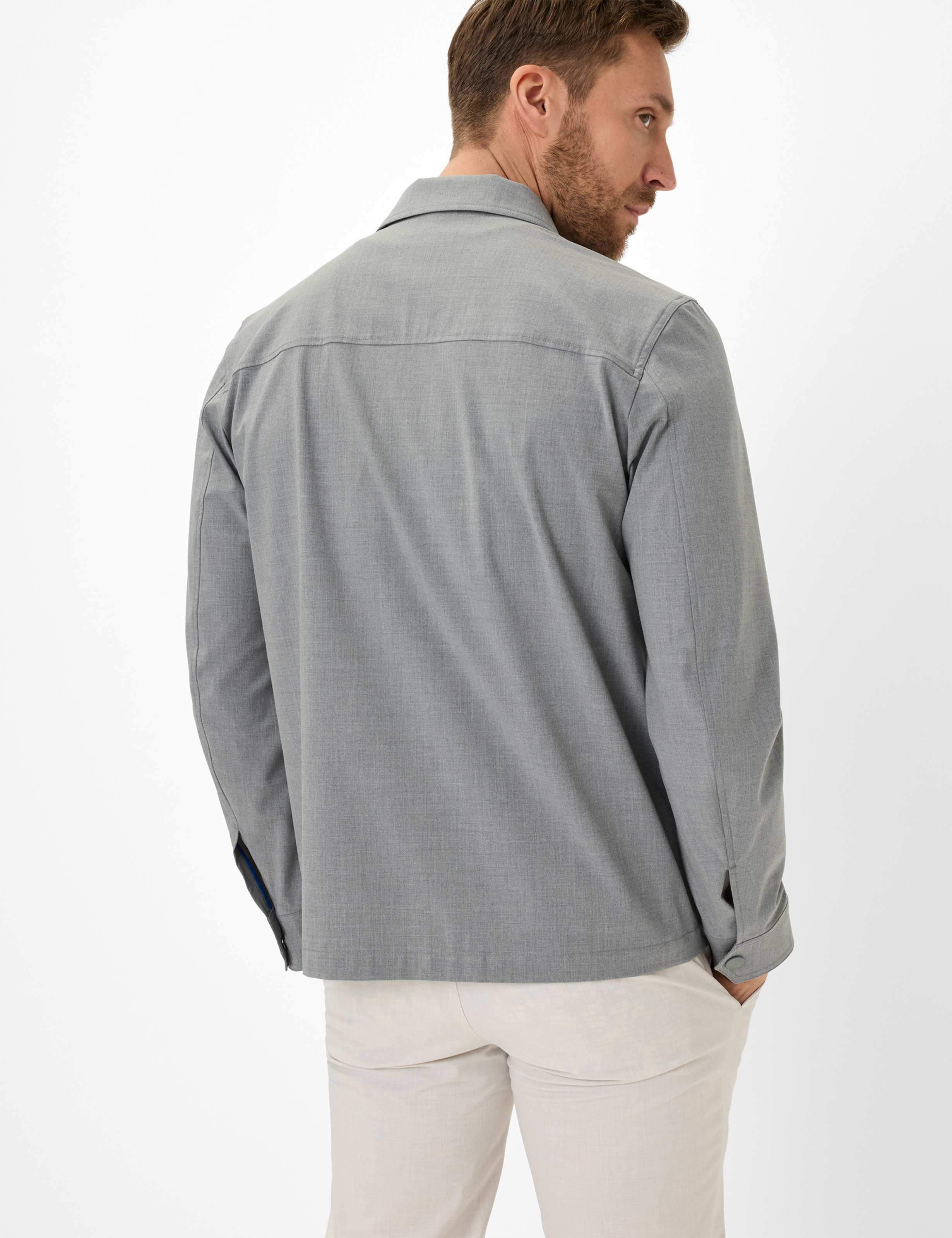 Men Style RENZO Medium Gray  Model Rueck