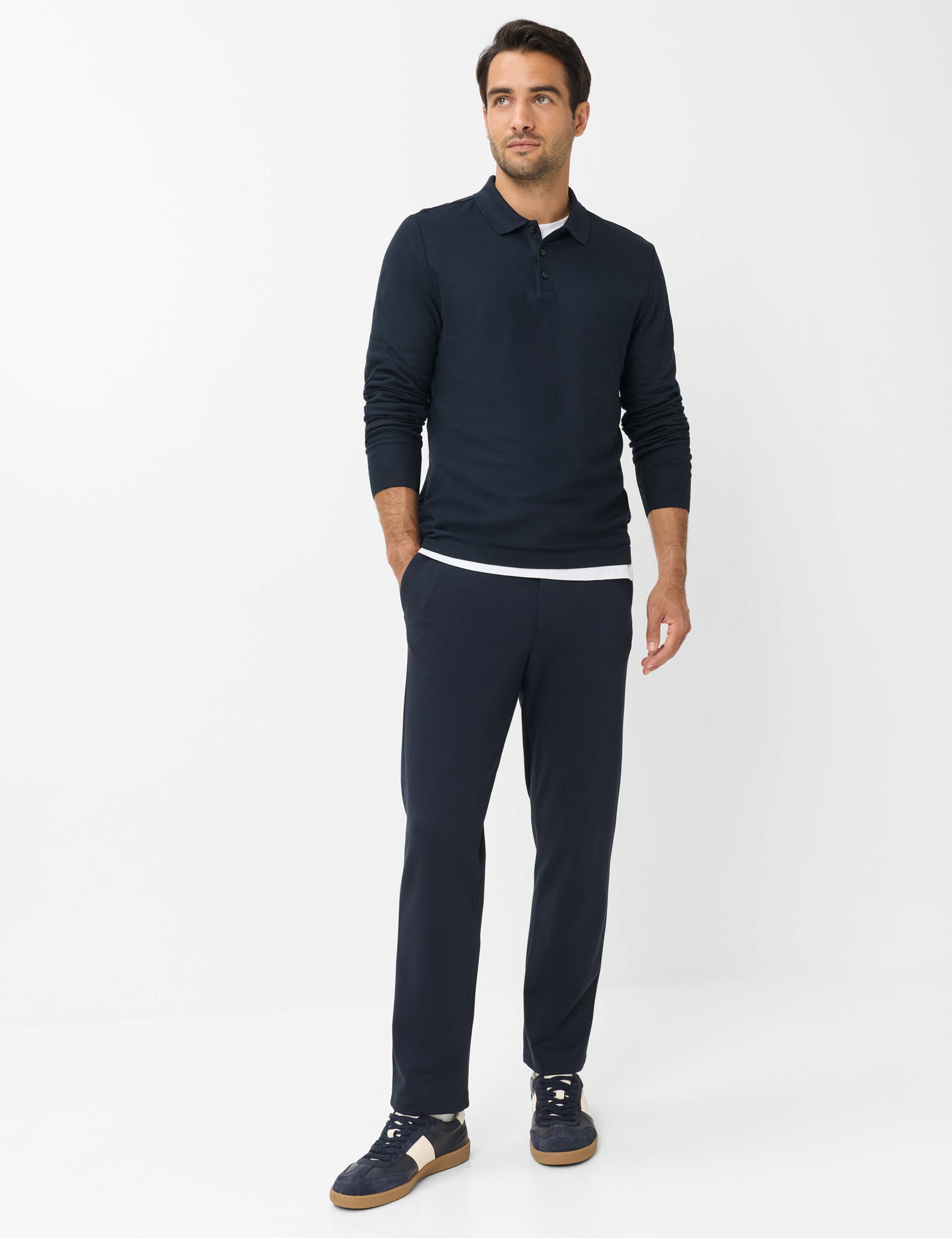 Herre Style PRINCETON Mørkeblå  Model Outfit