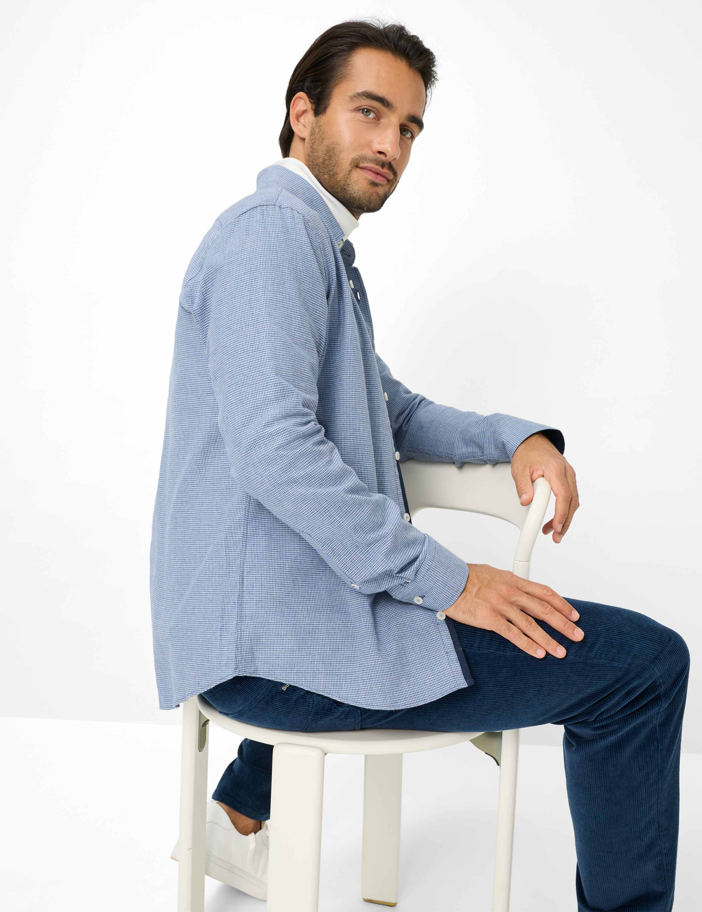 Herren Style DANIEL Hellblau  Detail 1