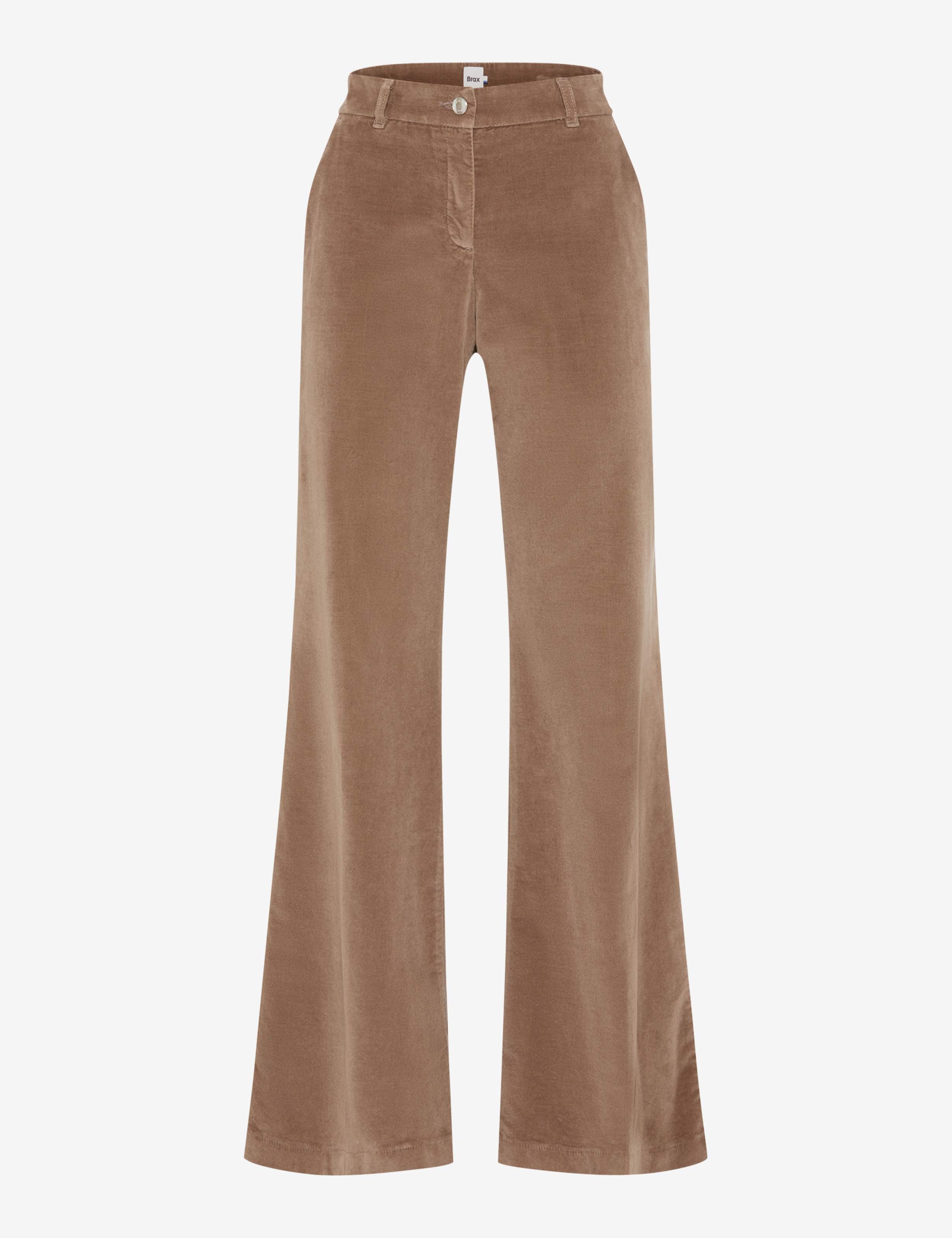 Damen Style MAINE Hellbraun Wide Leg Freisteller Front