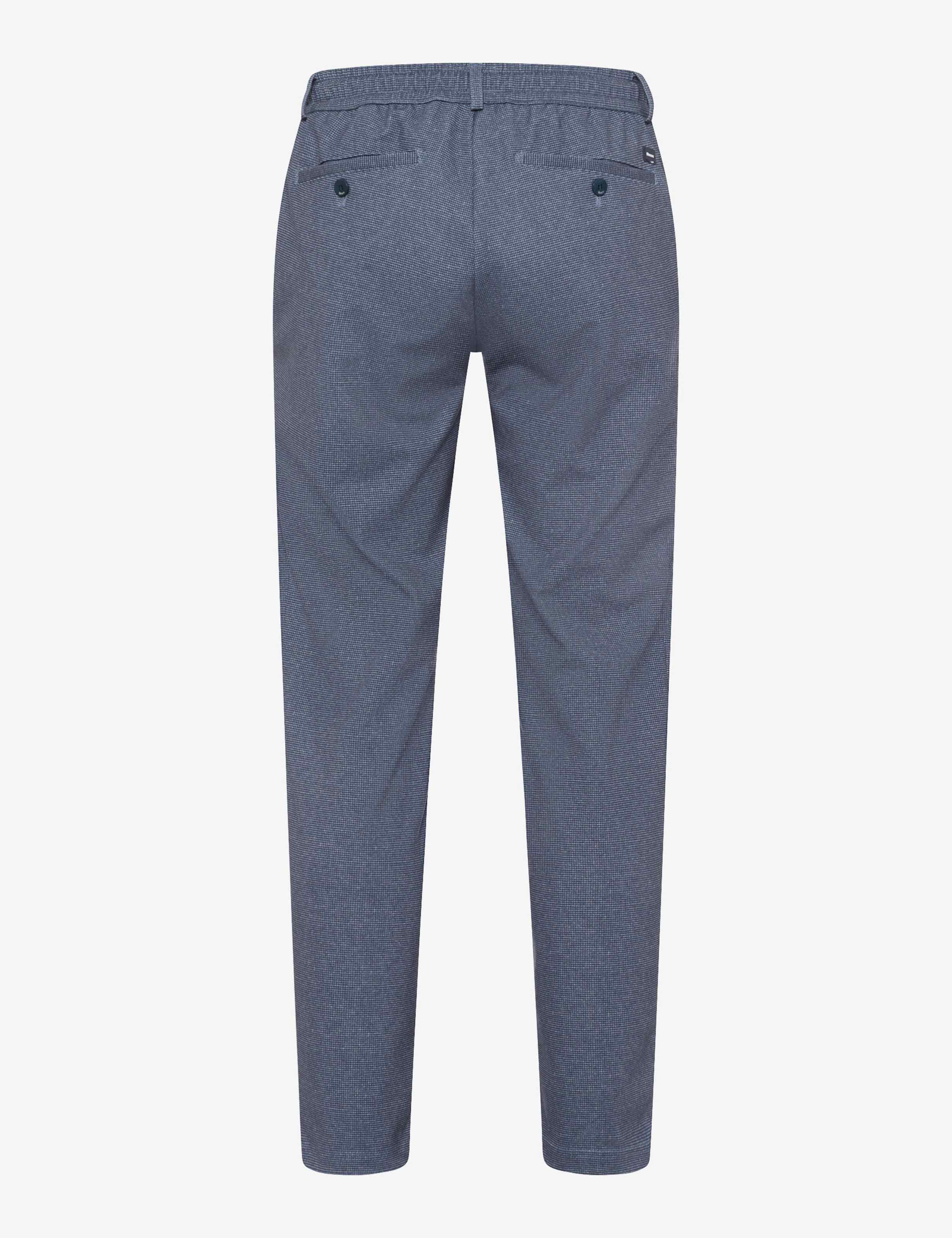 Heren Style PHIL Blauw Relaxed Fit Beel achterkant