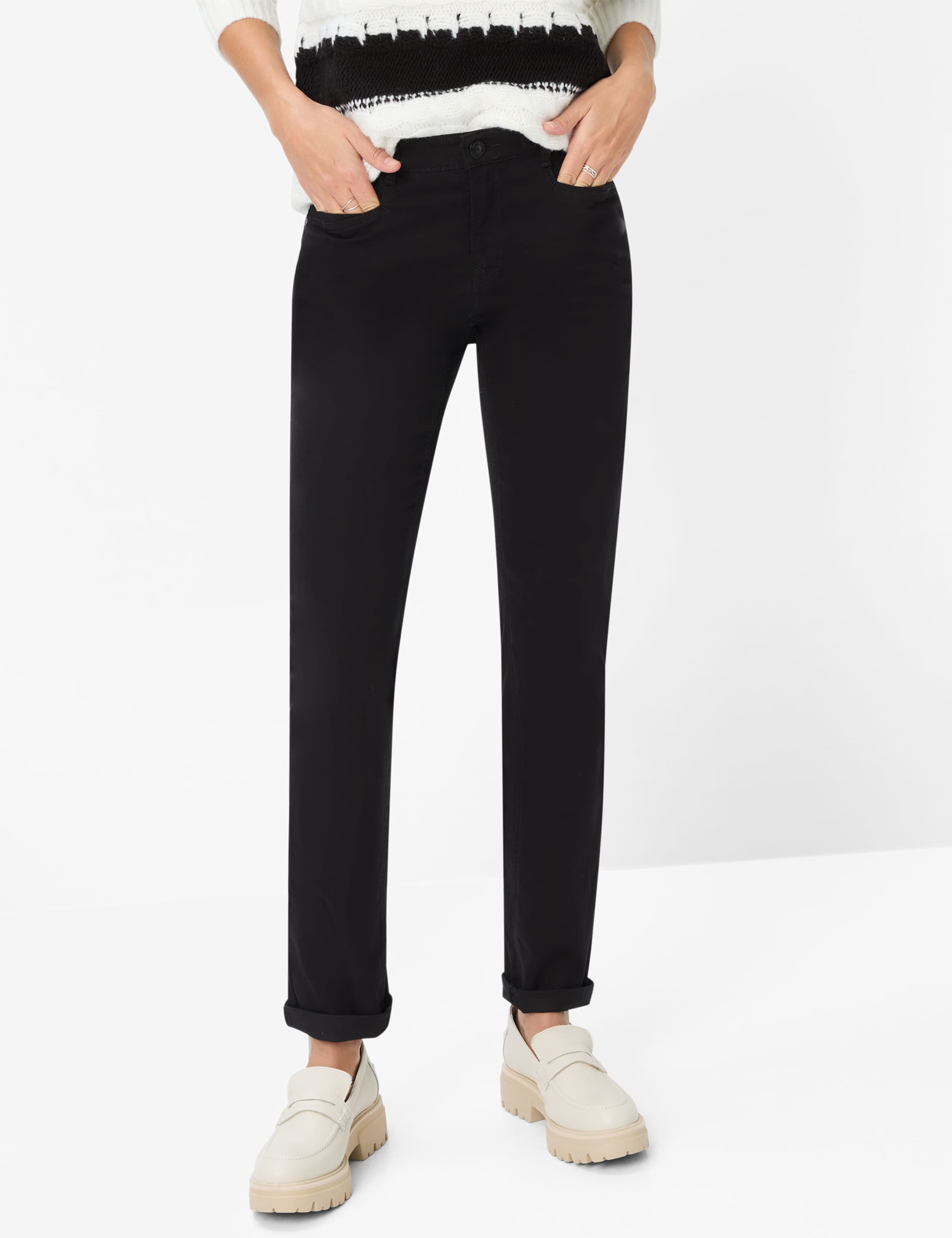 Noir, Femme, Style MARY, MODEL_FRONT_ISHOP