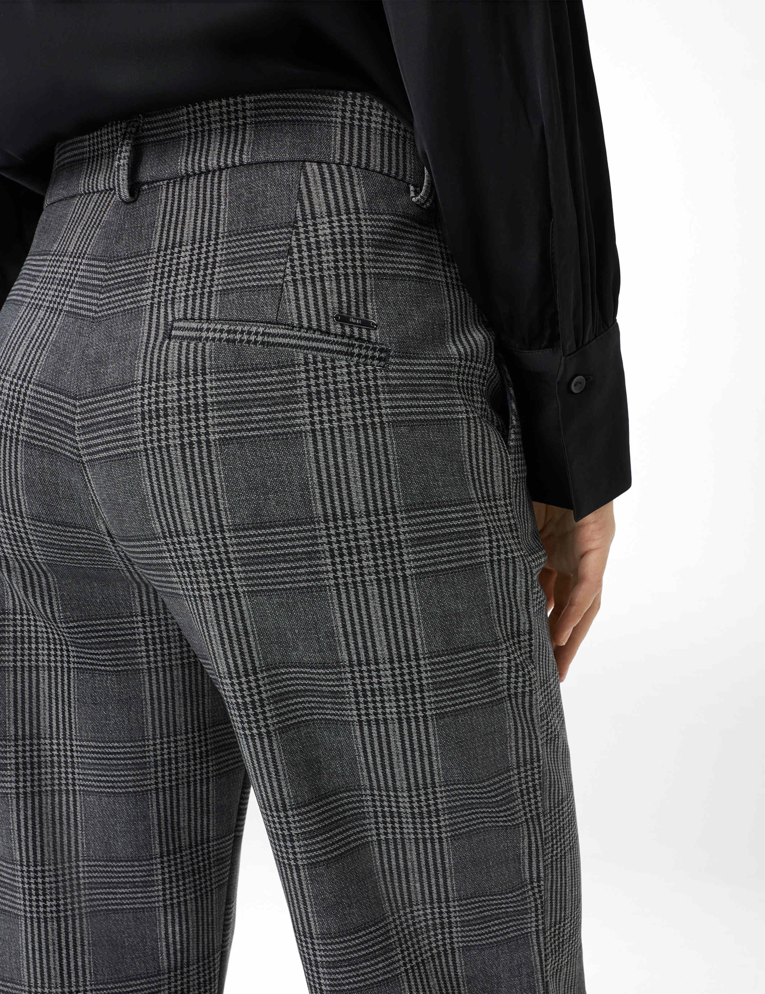 Damen Style MAINE Grau Wide Leg Detail 2
