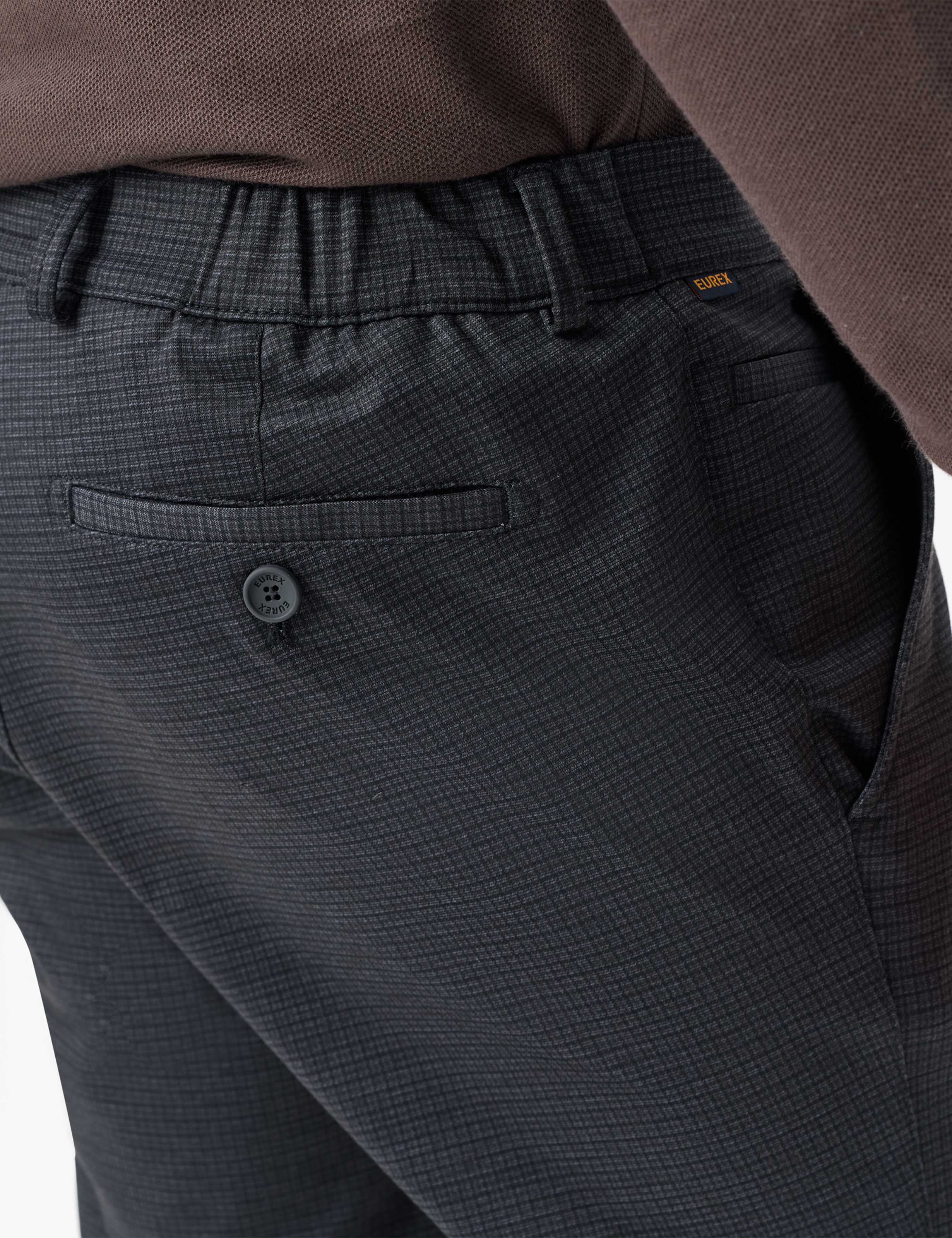Homme Style THILO Gris Foncé Regular Fit Détail 2