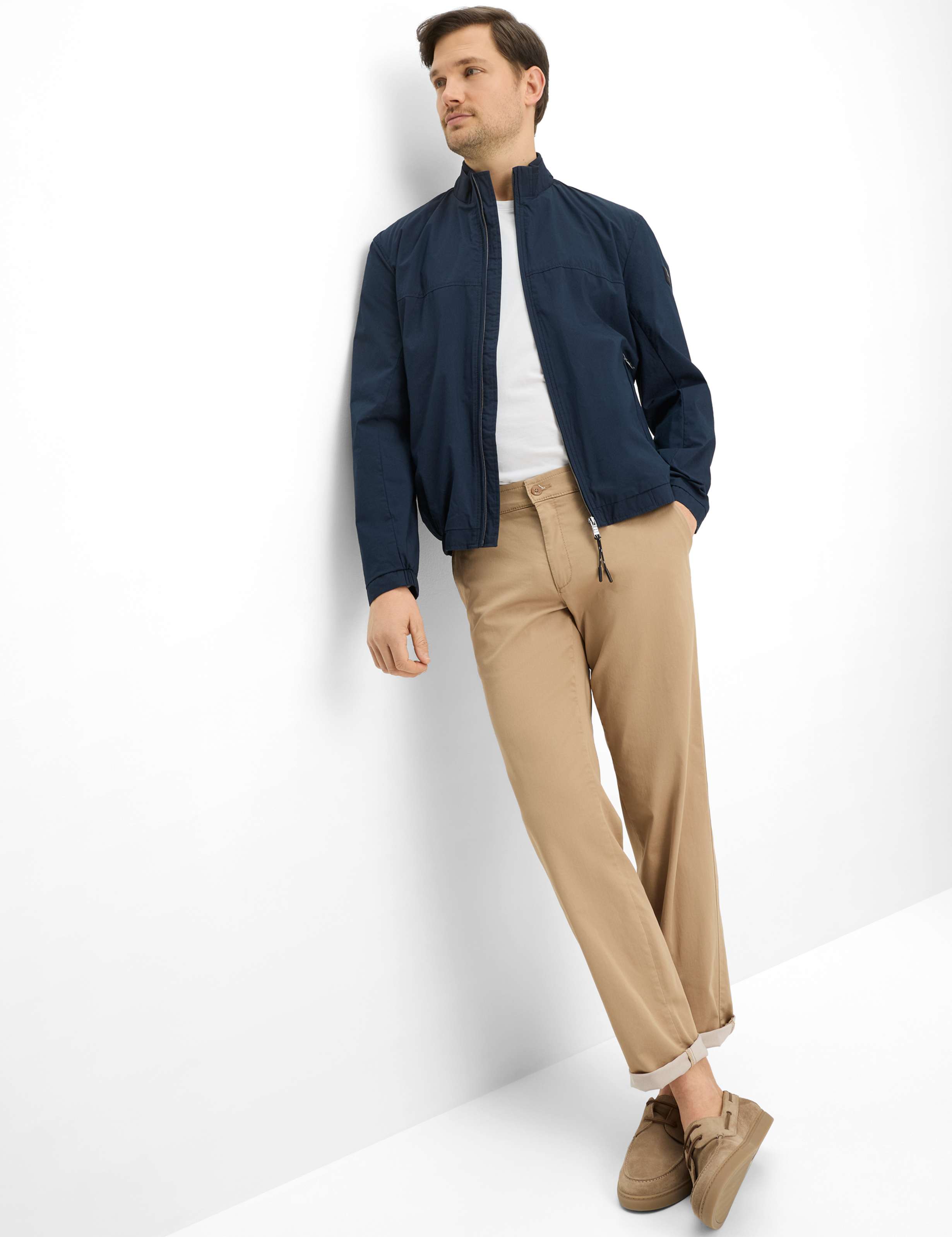 Men Style CALVIN Dark Blue  Model Outfit