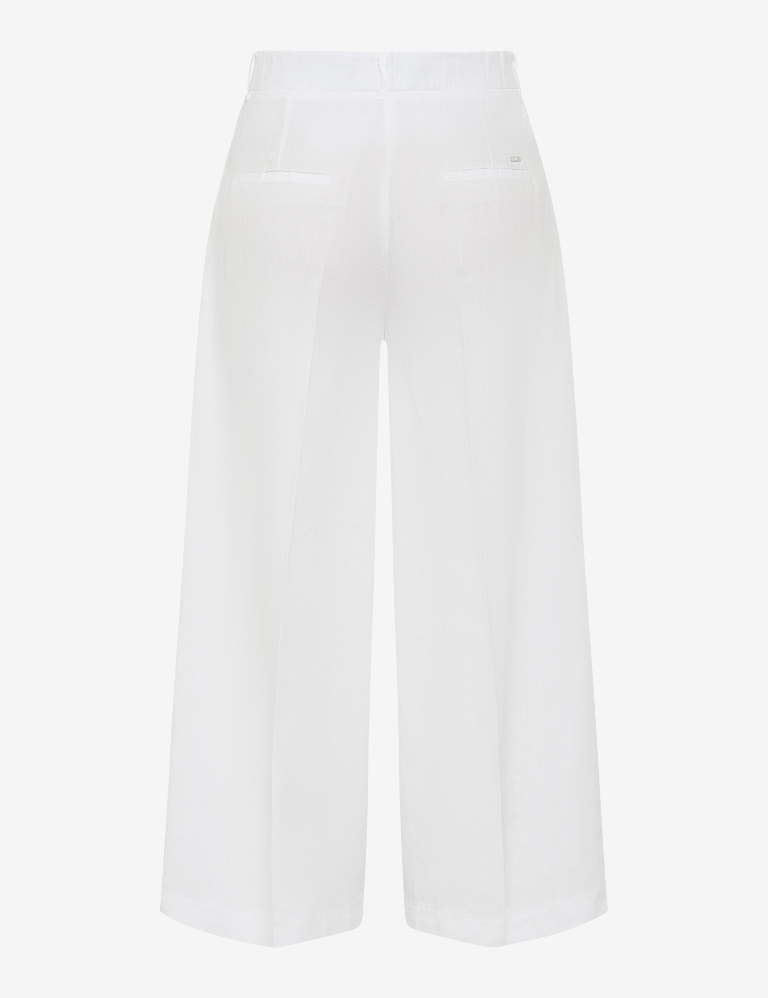 Women Style MELLI S White Wide Leg Stand-alone rear view