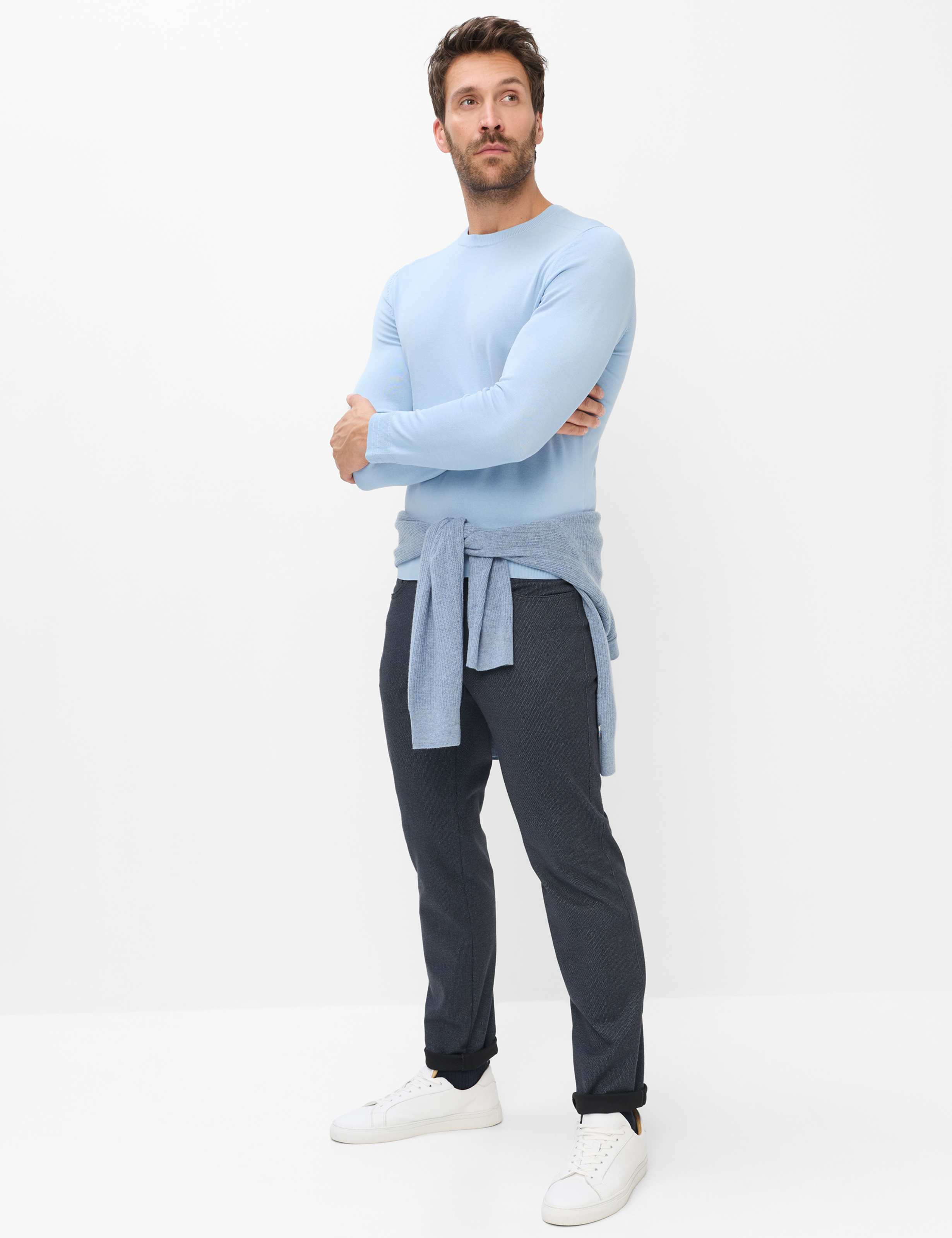 Herren Style RICK Hellblau  Model Outfit